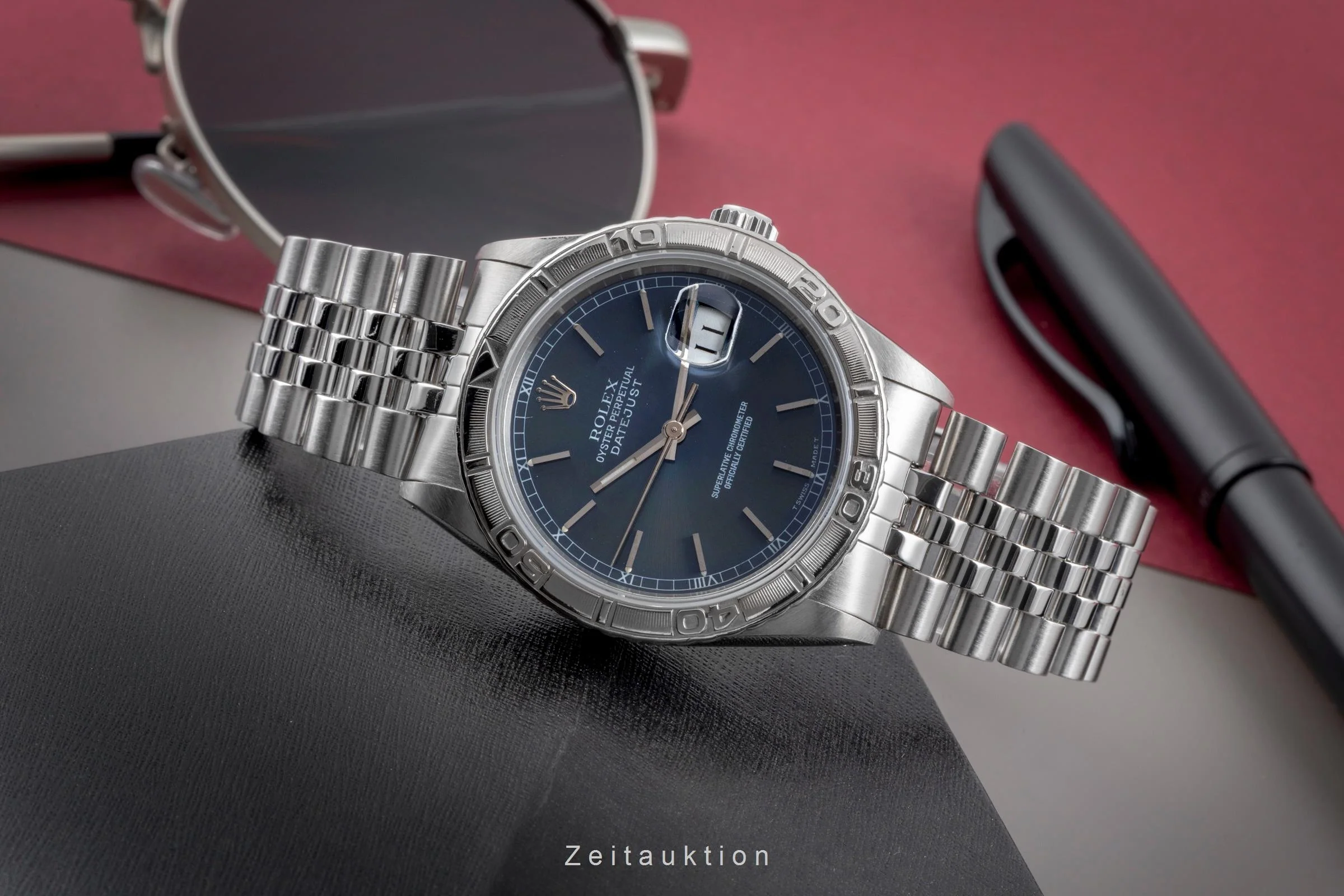 Rolex Datejust Turn-O-Graph steel / white gold automatic men's watch 16264  [2506539] - Image 3