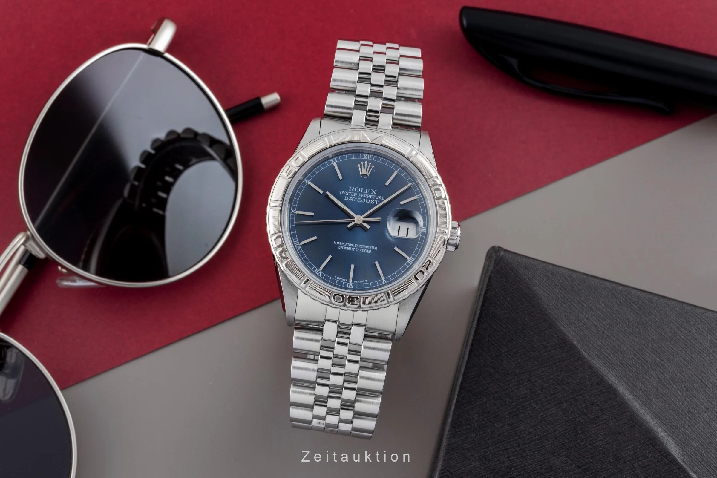 Rolex Datejust Turn-O-Graph steel / white gold automatic men's watch 16264  [2506539] - Image 4