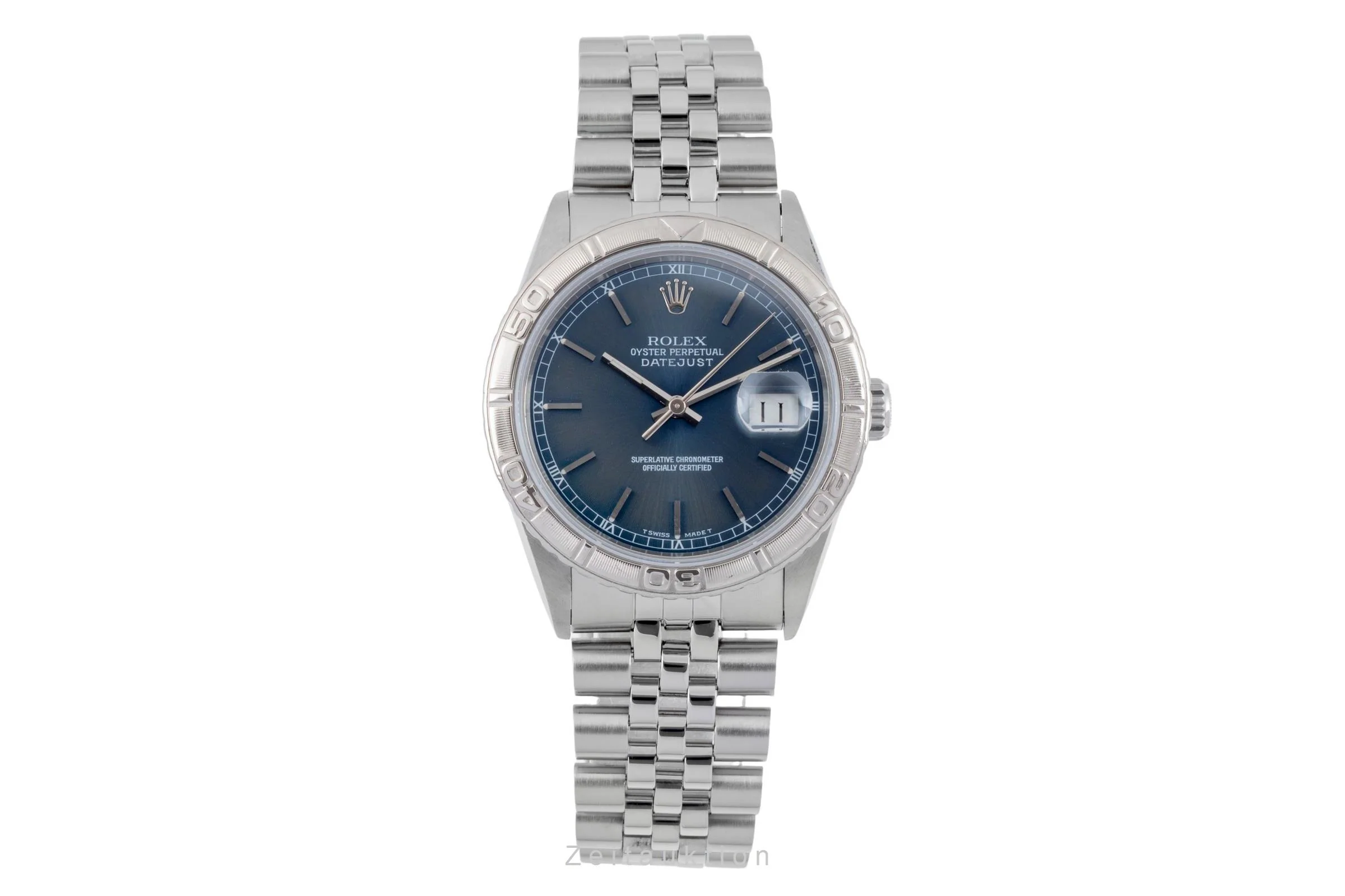 Rolex Datejust Turn-O-Graph steel / white gold automatic men's watch 16264  [2506539] - Image 5
