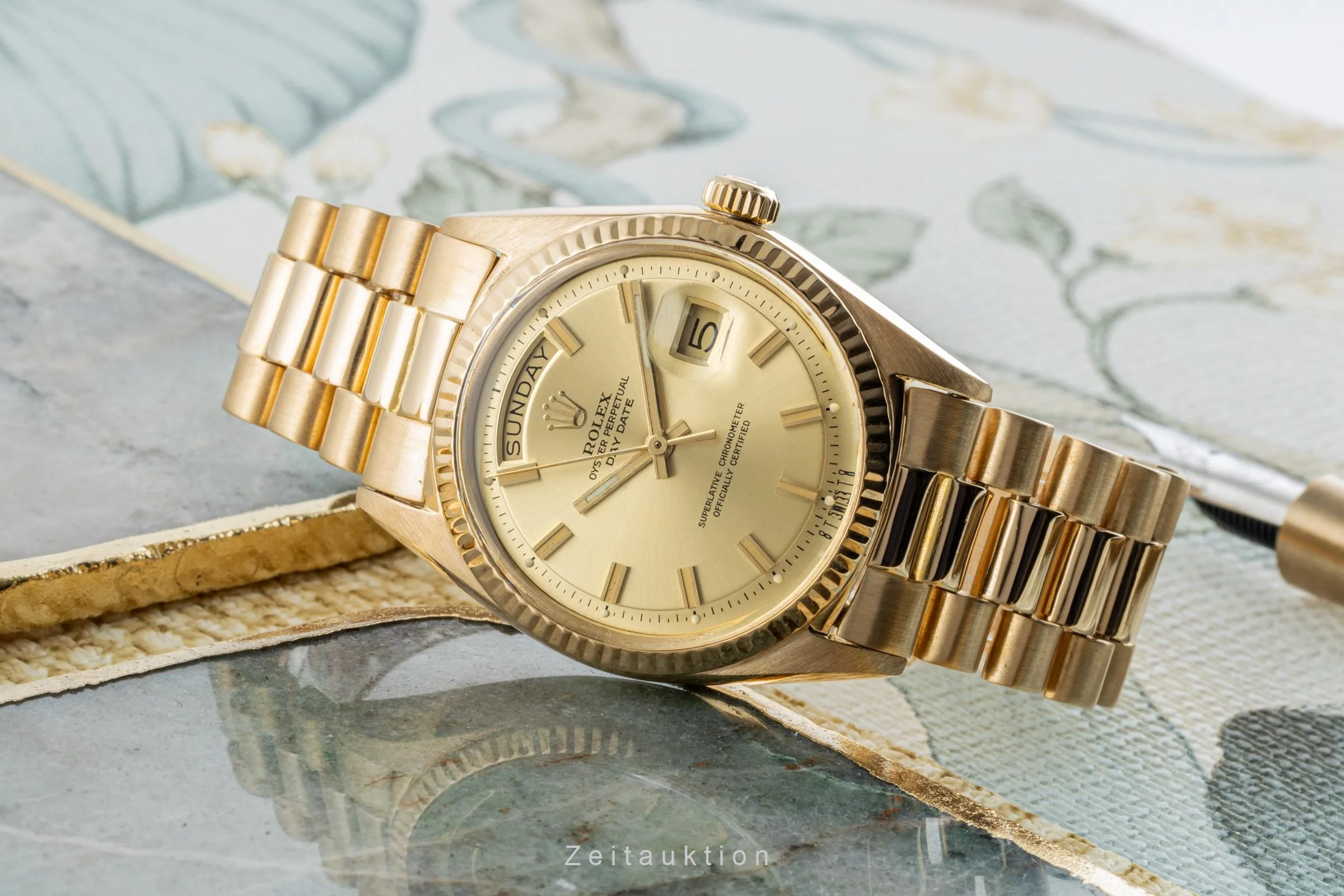 Rolex Day-Date 18 ct gold automatic men's watch 1803 LP: 34400EUR  [2304527] - Image 2