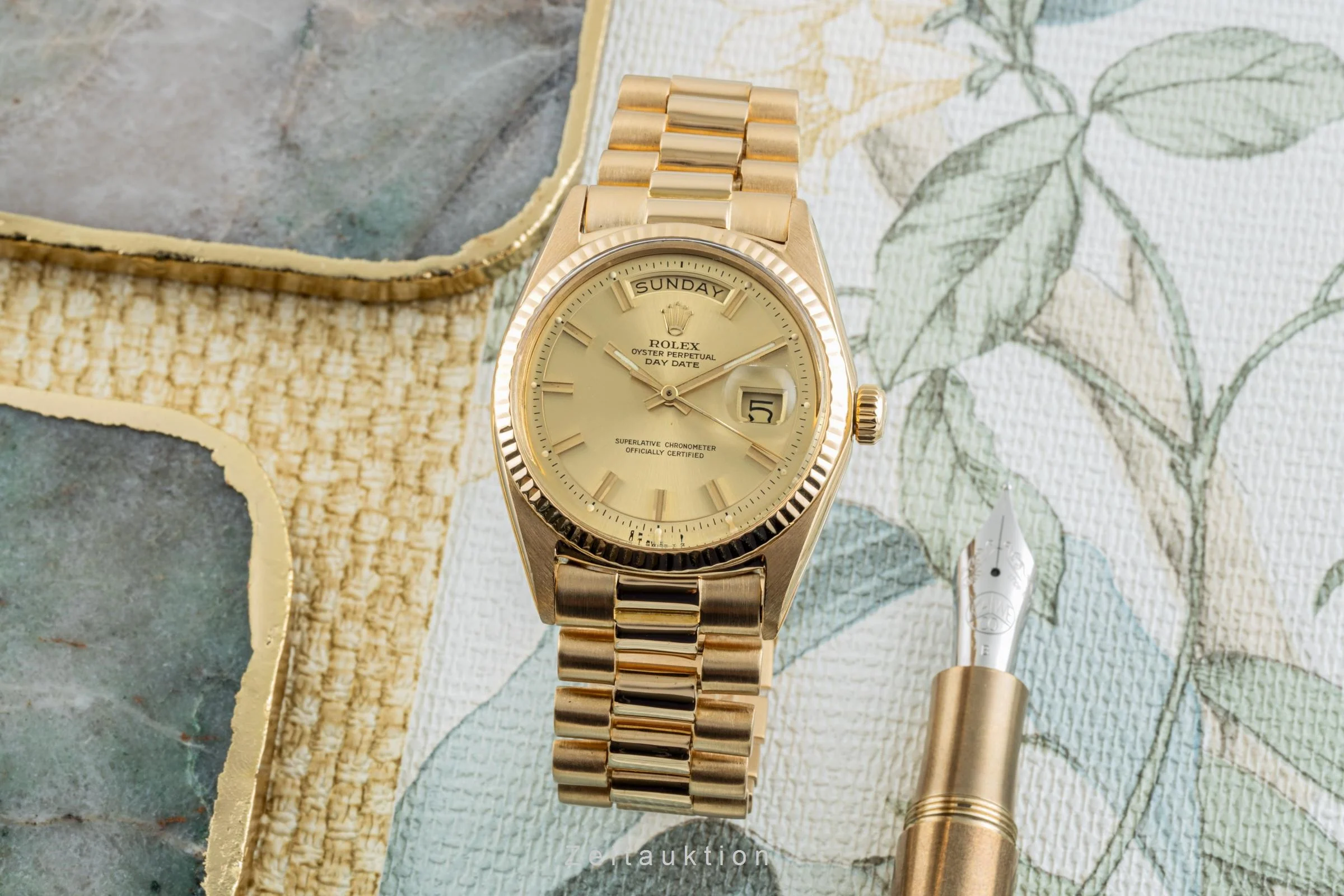 Rolex Day-Date 18 ct gold automatic men's watch 1803 LP: 34400EUR  [2304527] - Image 3