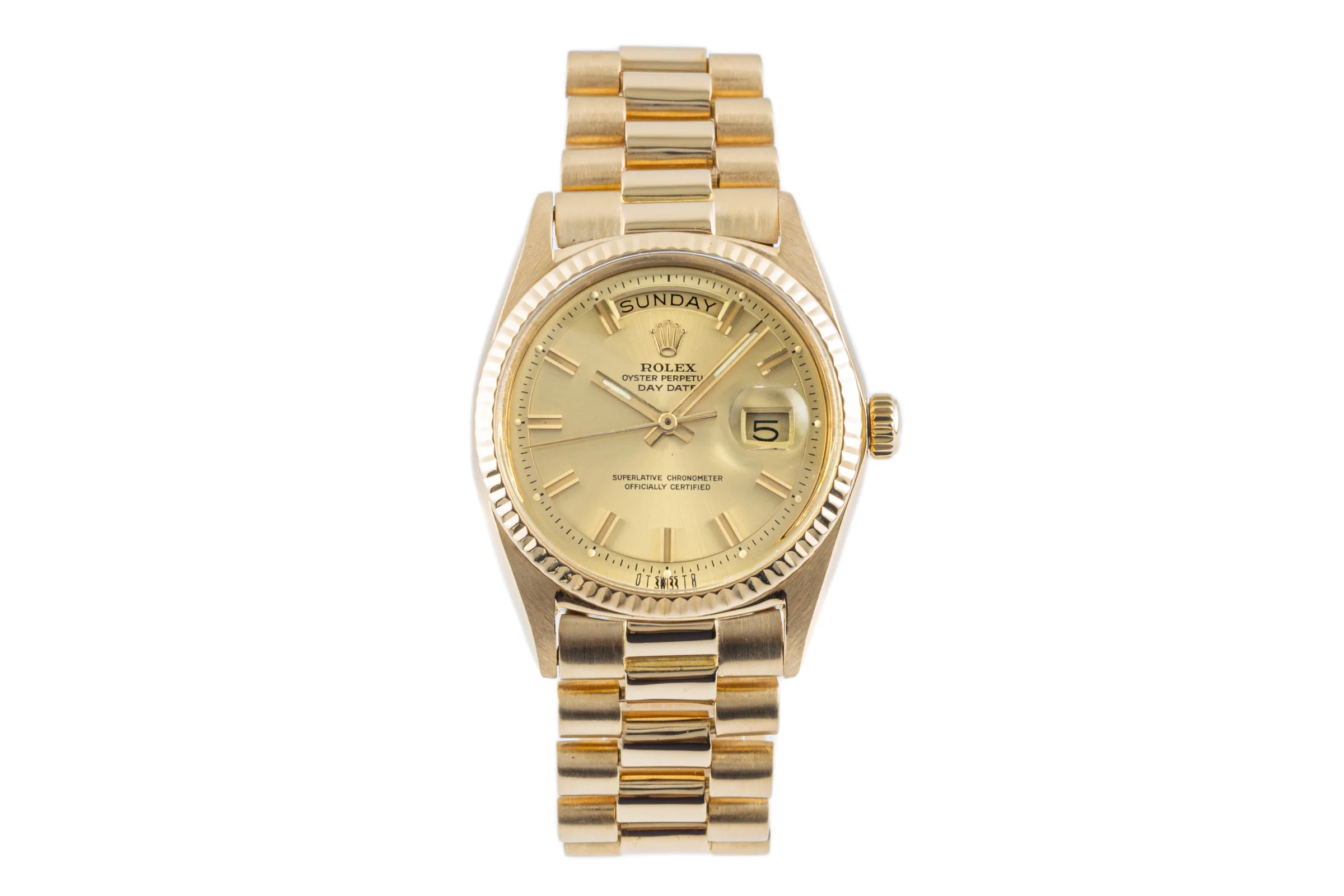 Rolex Day-Date 18 ct gold automatic men's watch 1803 LP: 34400EUR  [2304527] - Image 4