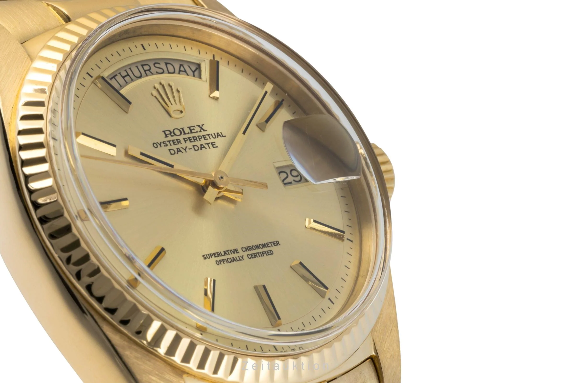 Rolex Day-Date 18 ct gold automatic men's watch 1803 LP: 35900EUR Vintage  [2400876] - Image 13