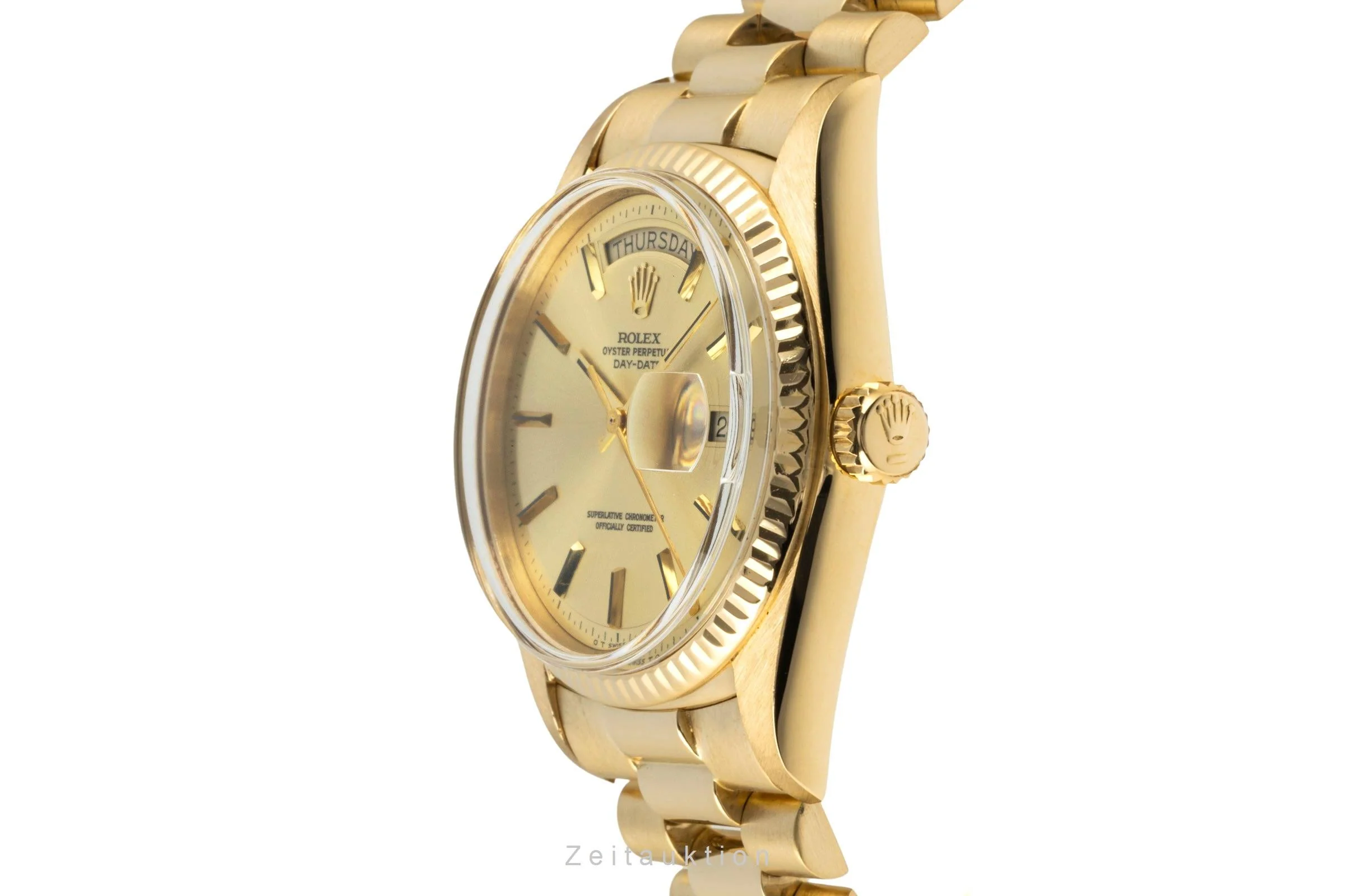 Rolex Day-Date 18 ct gold automatic men's watch 1803 LP: 35900EUR Vintage  [2400876] - Image 6