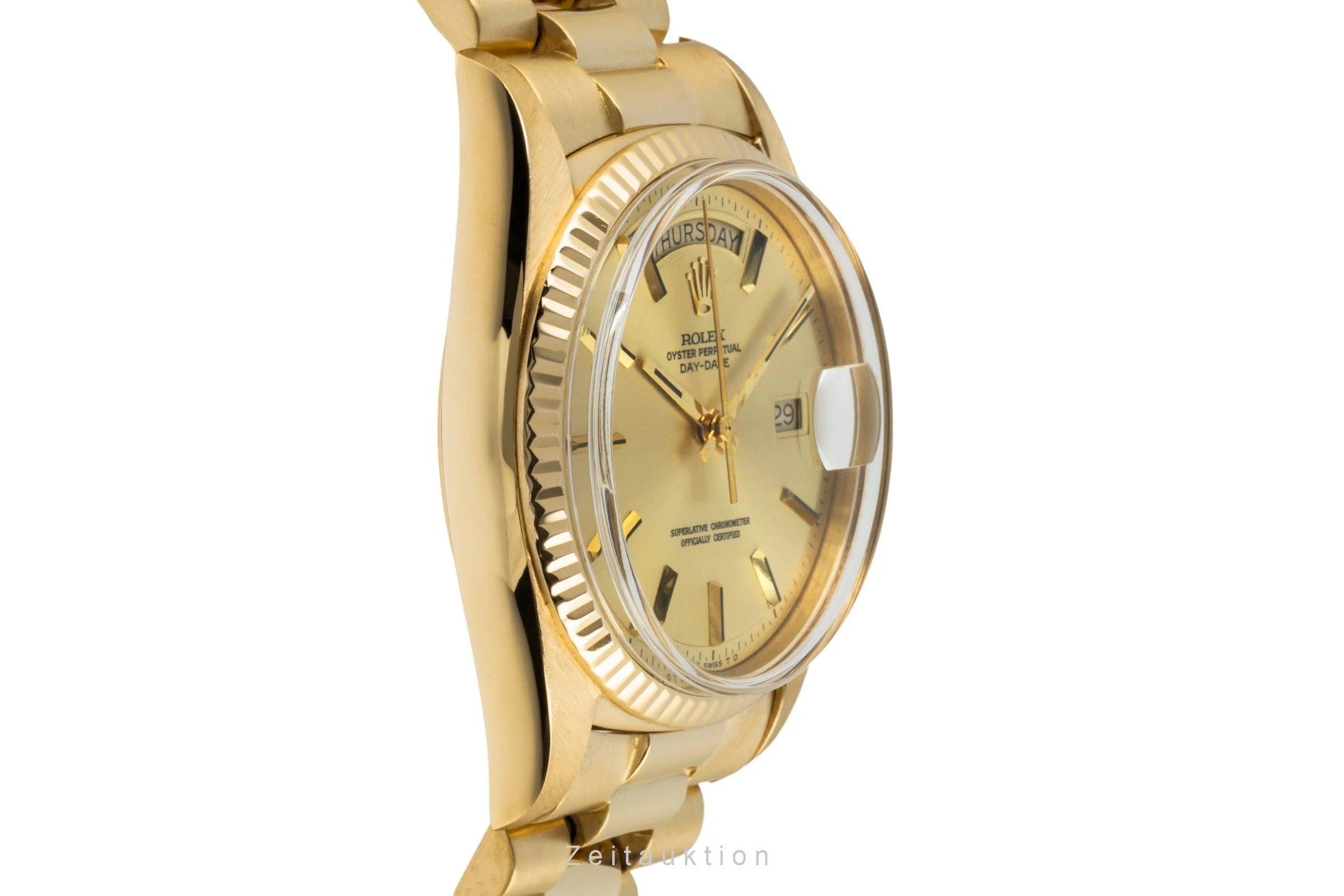Rolex Day-Date 18 ct gold automatic men's watch 1803 LP: 35900EUR Vintage  [2400876] - Image 7