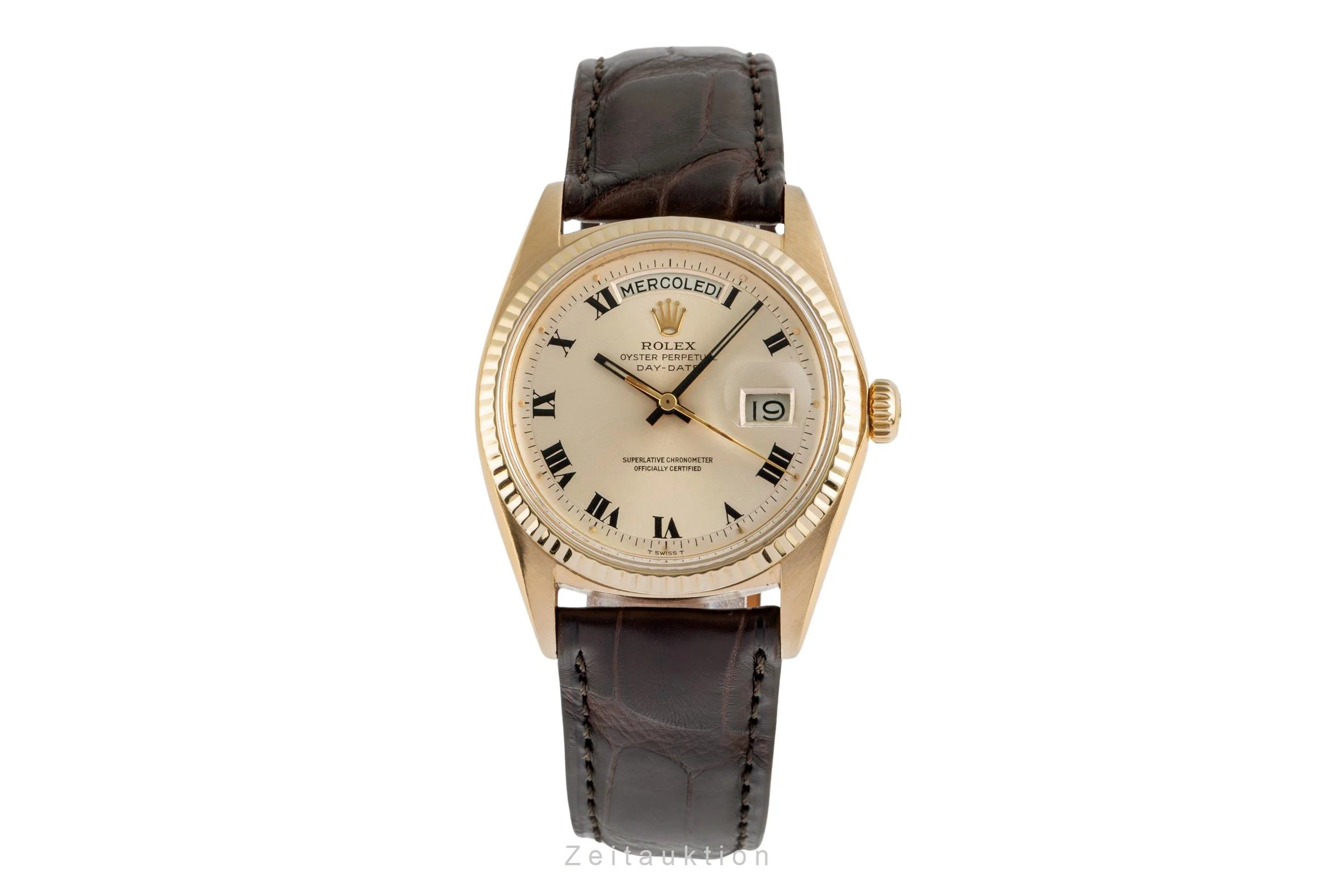 Rolex Day-Date 18 ct gold automatic men's watch 1803  [2501455] - Image 5