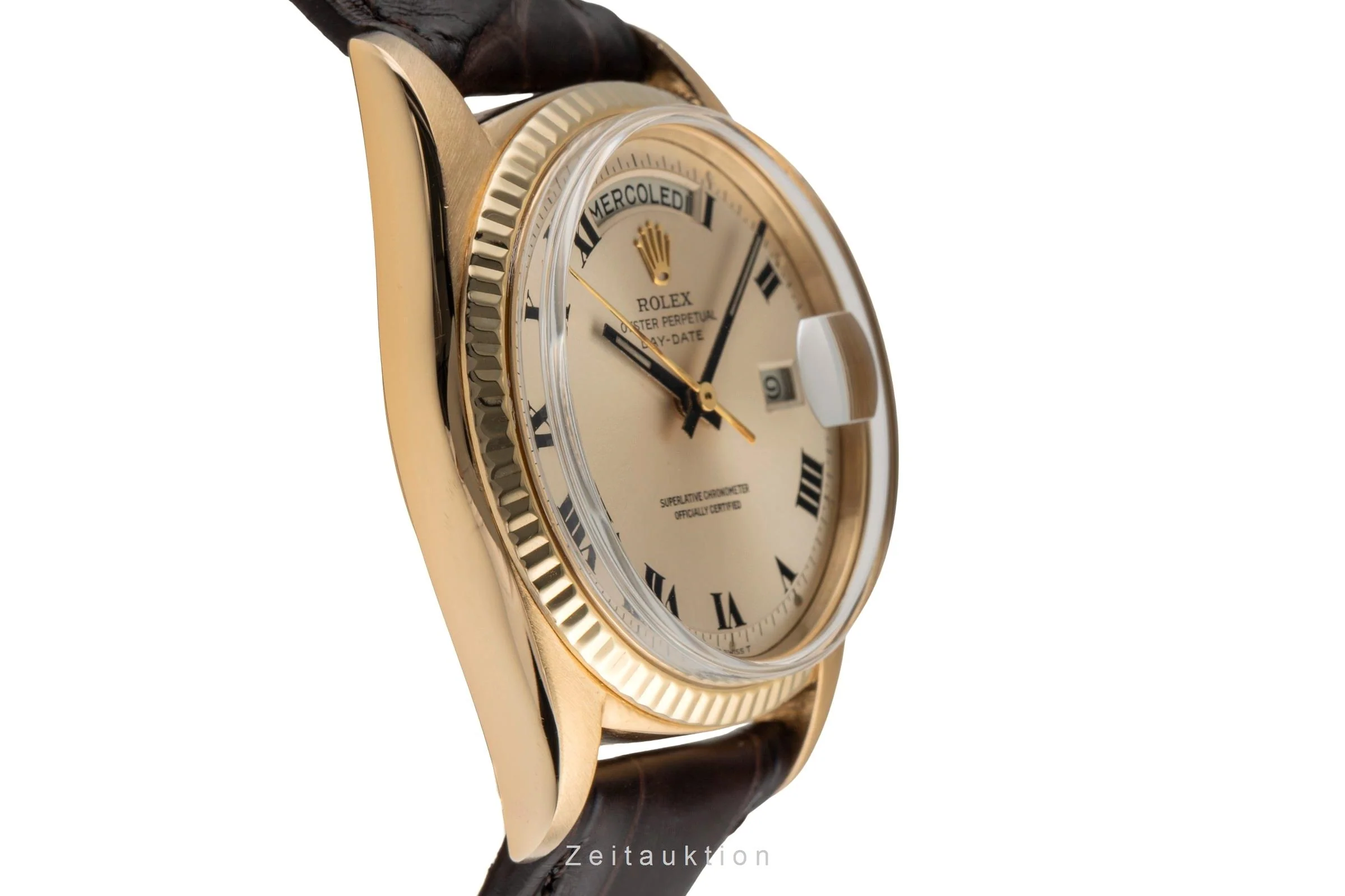Rolex Day-Date 18 ct gold automatic men's watch 1803  [2501455] - Image 8