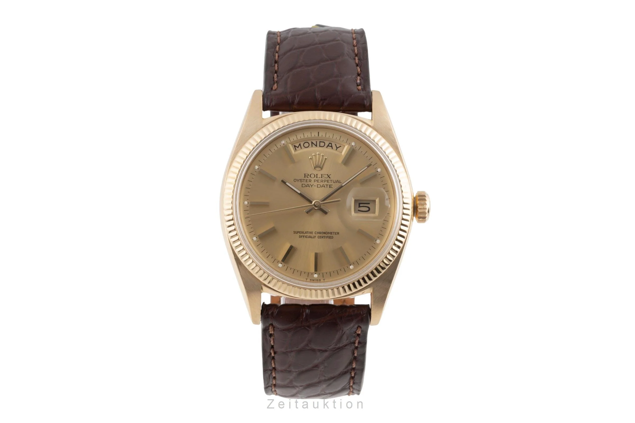 Rolex Day-Date 18 ct gold automatic men's watch 1803  [2503608] - Image 5