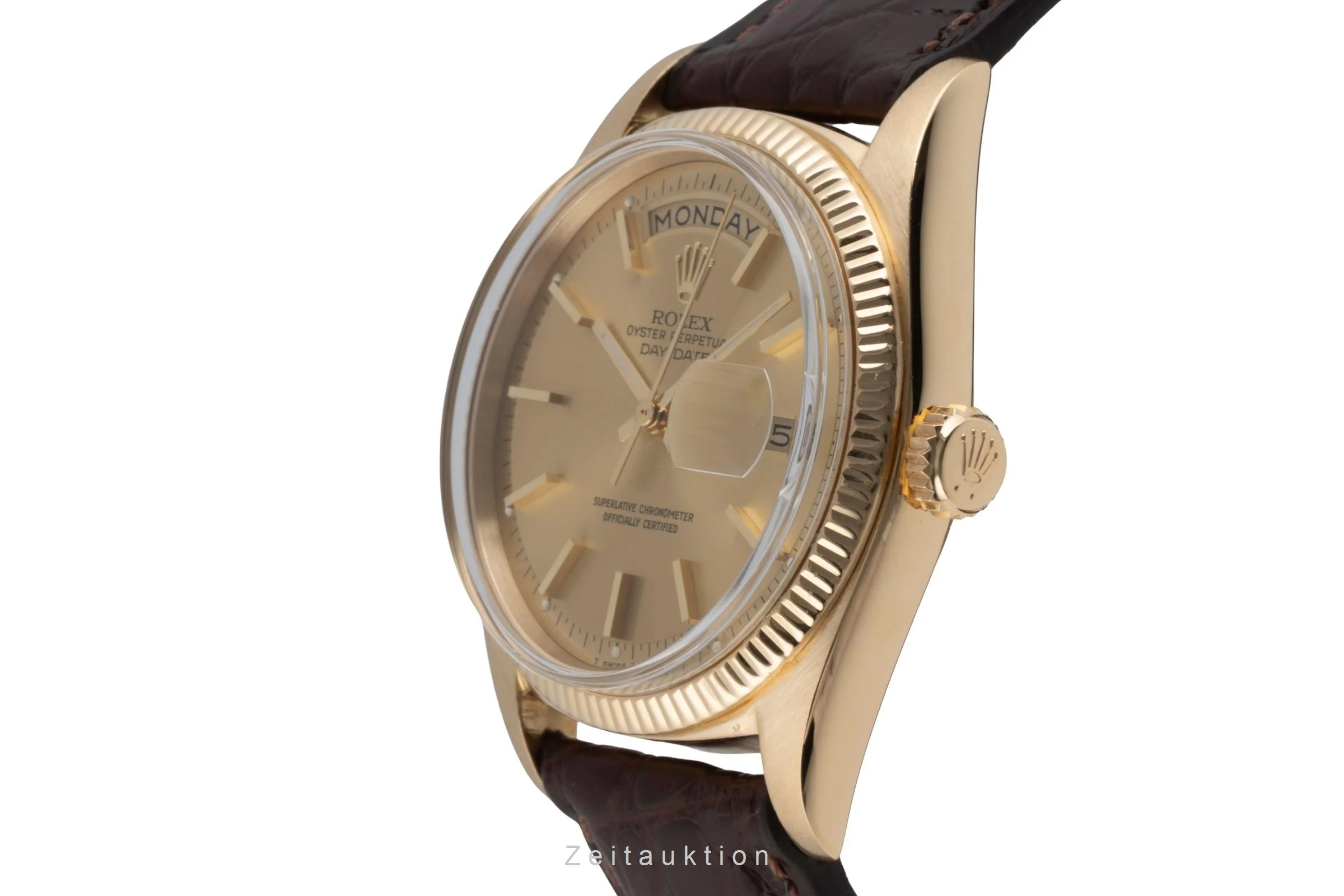 Rolex Day-Date 18 ct gold automatic men's watch 1803  [2503608] - Image 7