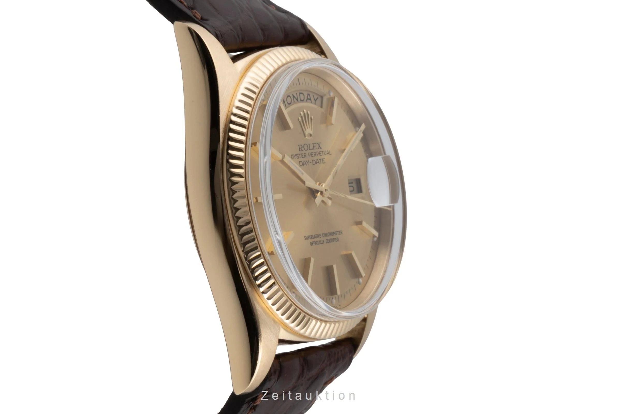 Rolex Day-Date 18 ct gold automatic men's watch 1803  [2503608] - Image 8