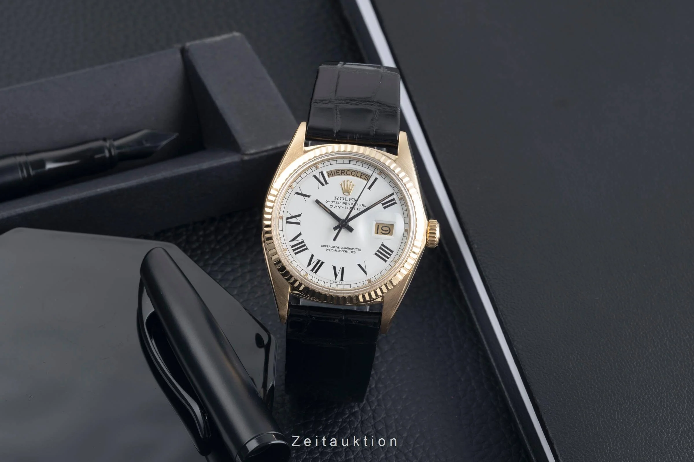Rolex Day-Date 18 ct gold automatic men's watch 1803 Vintage  [2406095] - Image 3