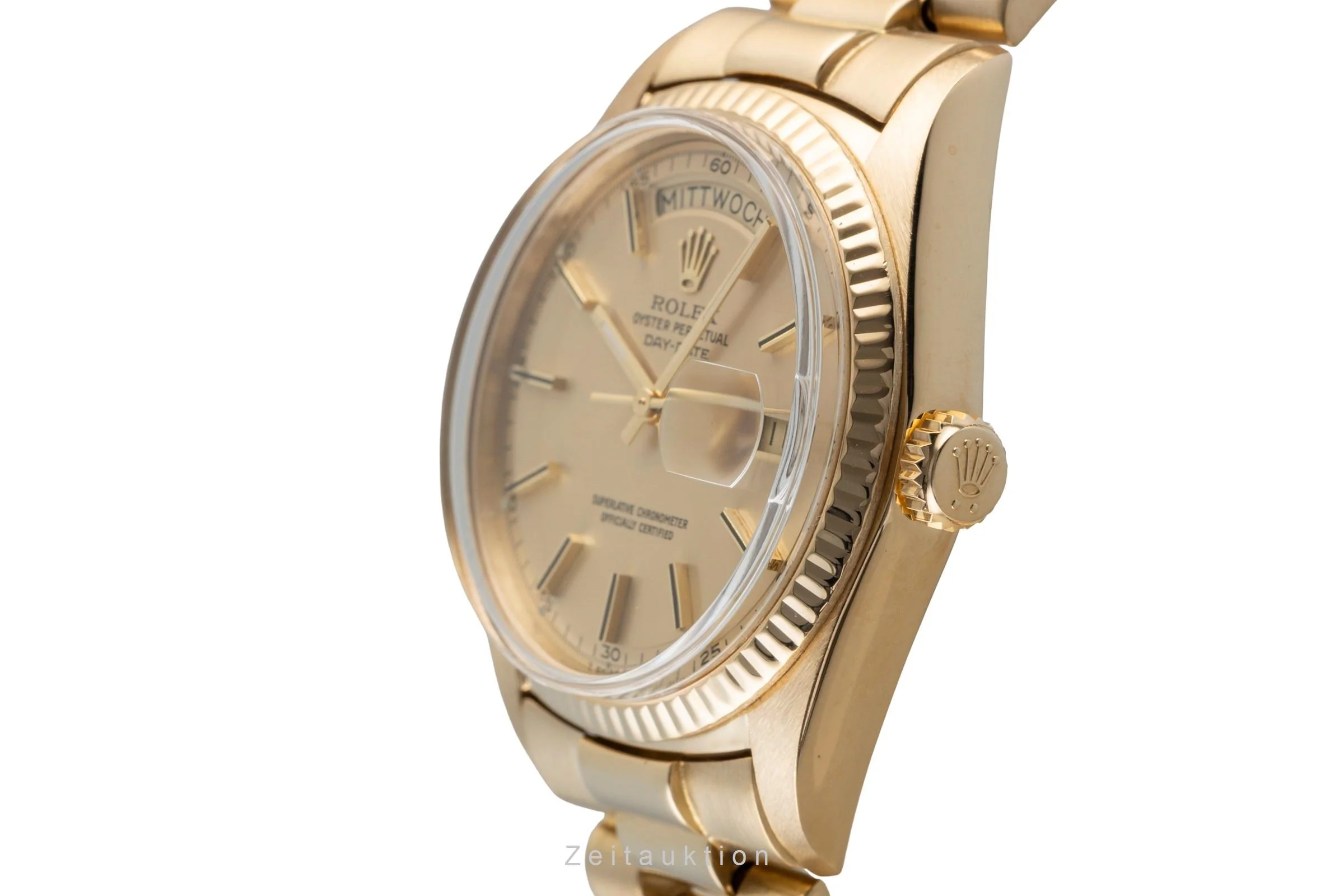Rolex Day-Date 18 ct gold automatic men's watch 1803 Vintage  [2502376] - Image 7