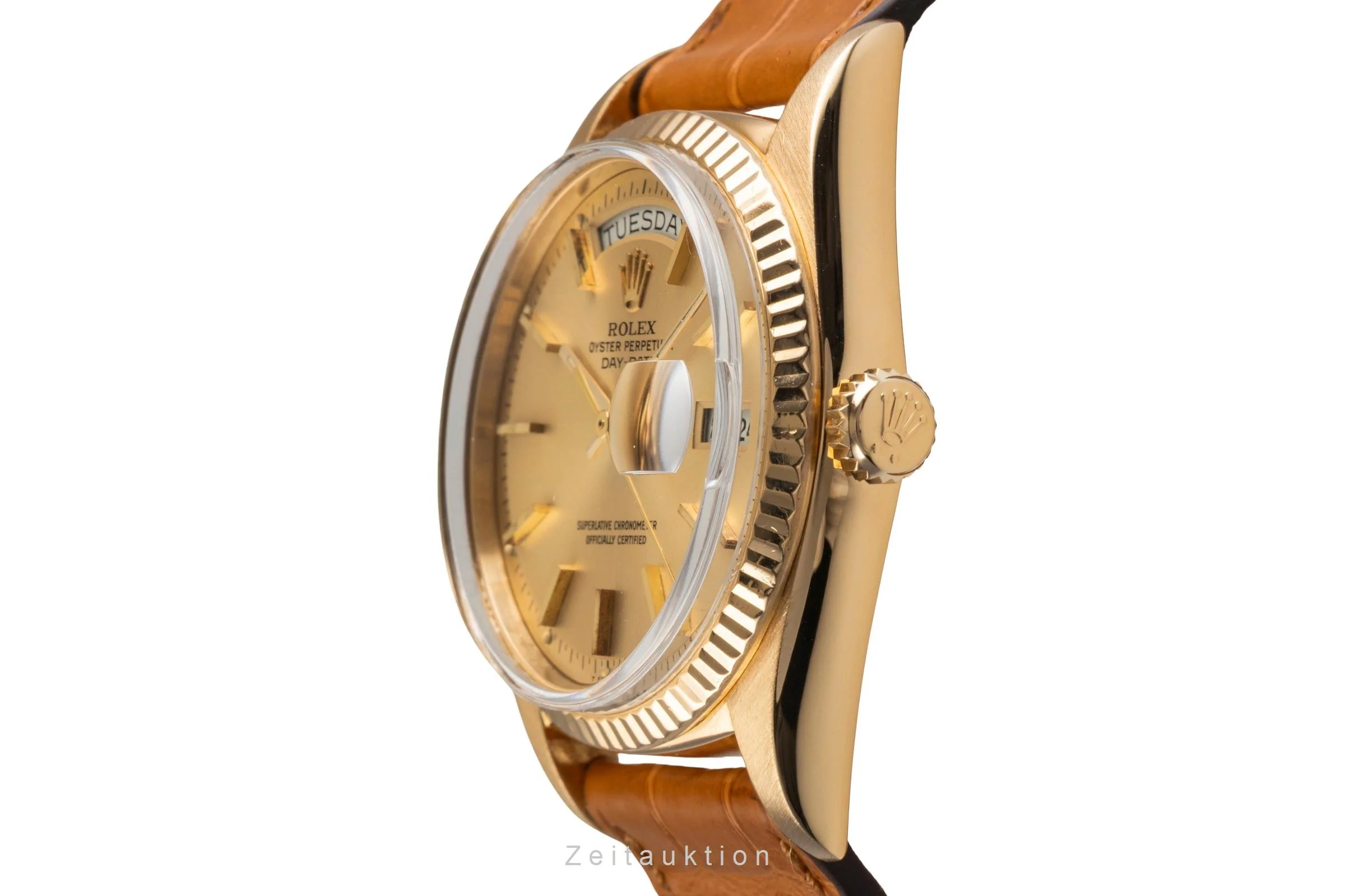 Rolex Day-Date 18 ct gold automatic men's watch 1803 Vintage  [2504066] - Image 7