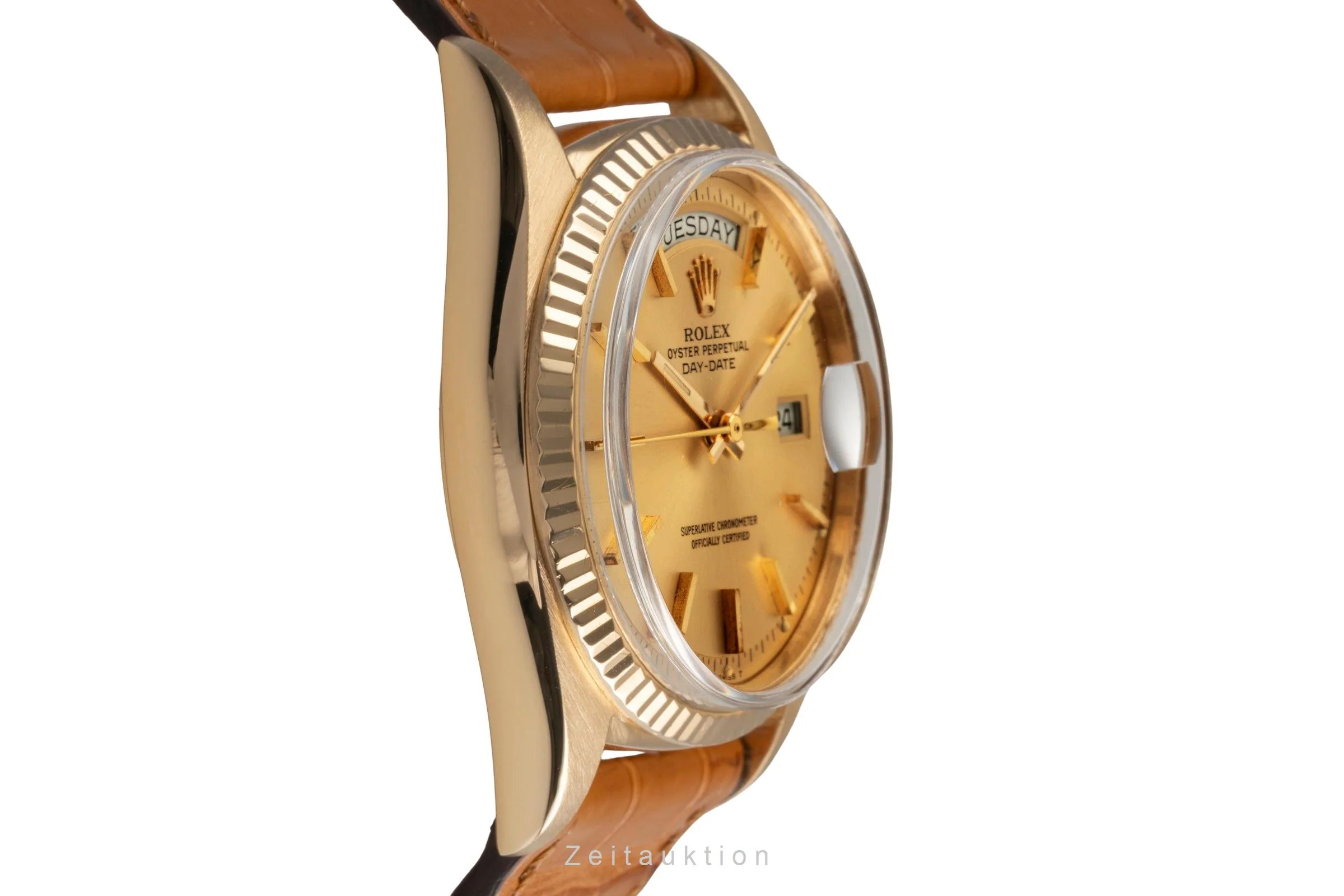 Rolex Day-Date 18 ct gold automatic men's watch 1803 Vintage  [2504066] - Image 8