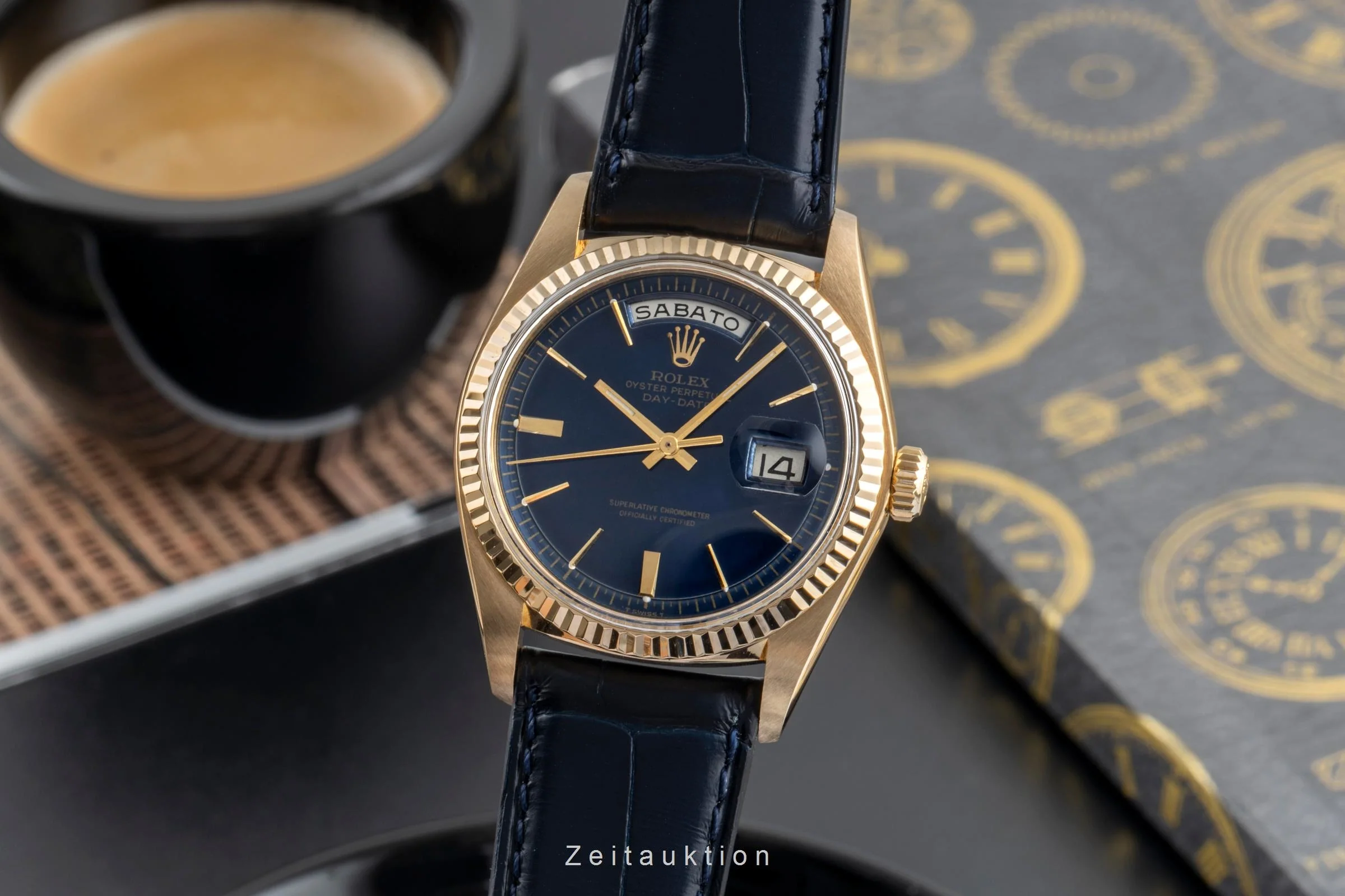 Rolex Day-Date 18 ct gold automatic men's watch 1803 Vintage  [2506030] - Image 2
