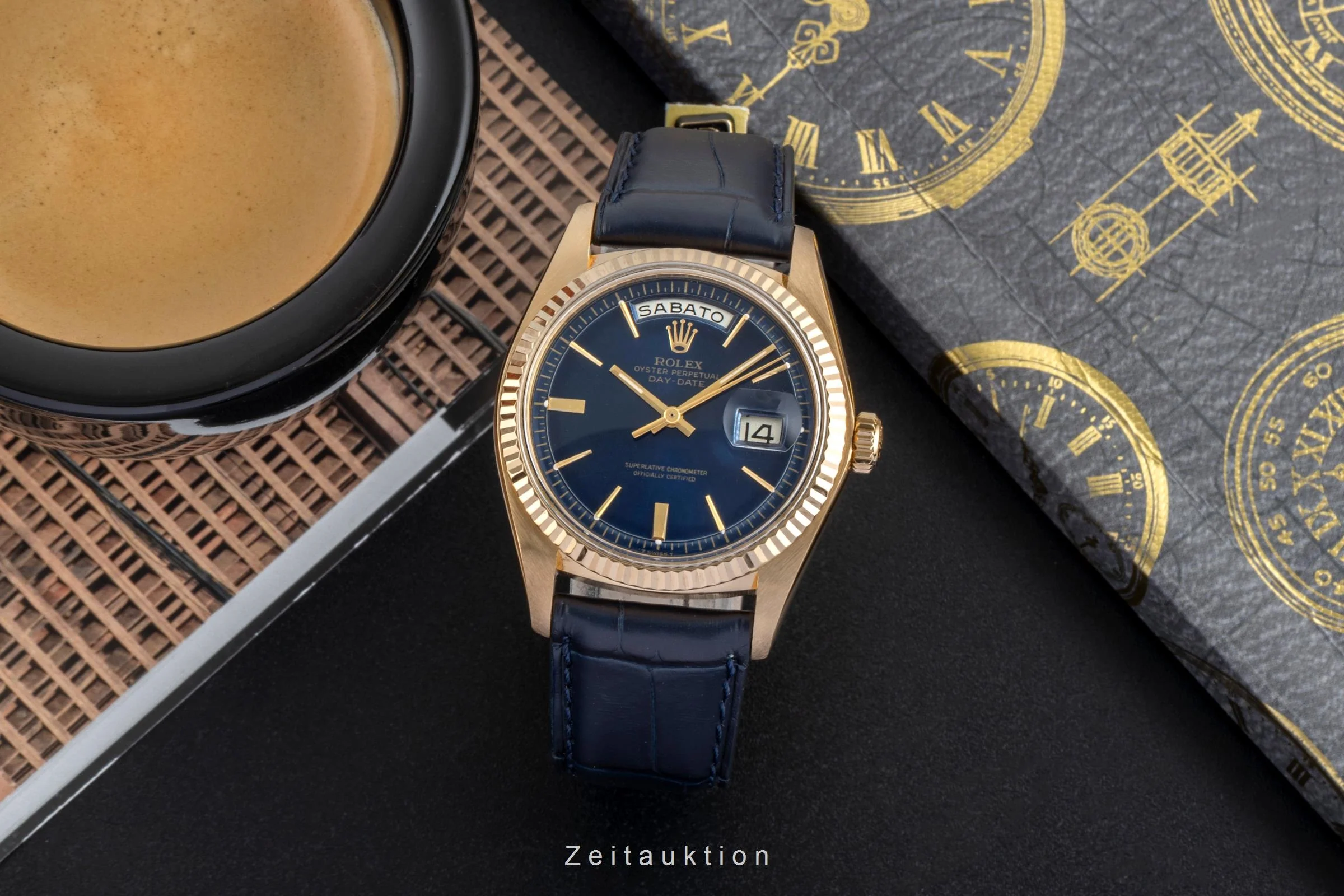 Rolex Day-Date 18 ct gold automatic men's watch 1803 Vintage  [2506030] - Image 4