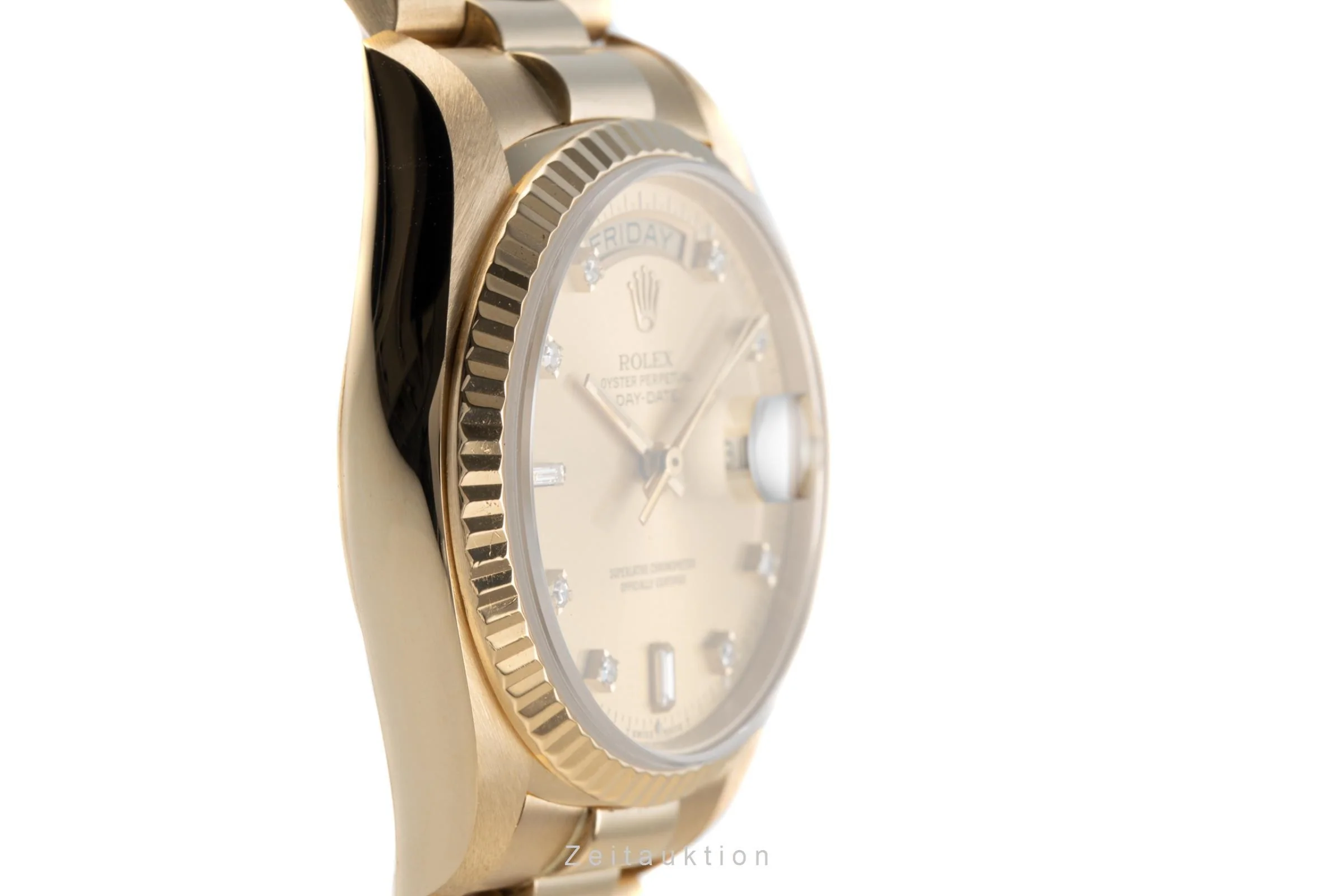 Rolex Day-Date 18 ct gold automatic men's watch 18038  [2203934] - Image 6