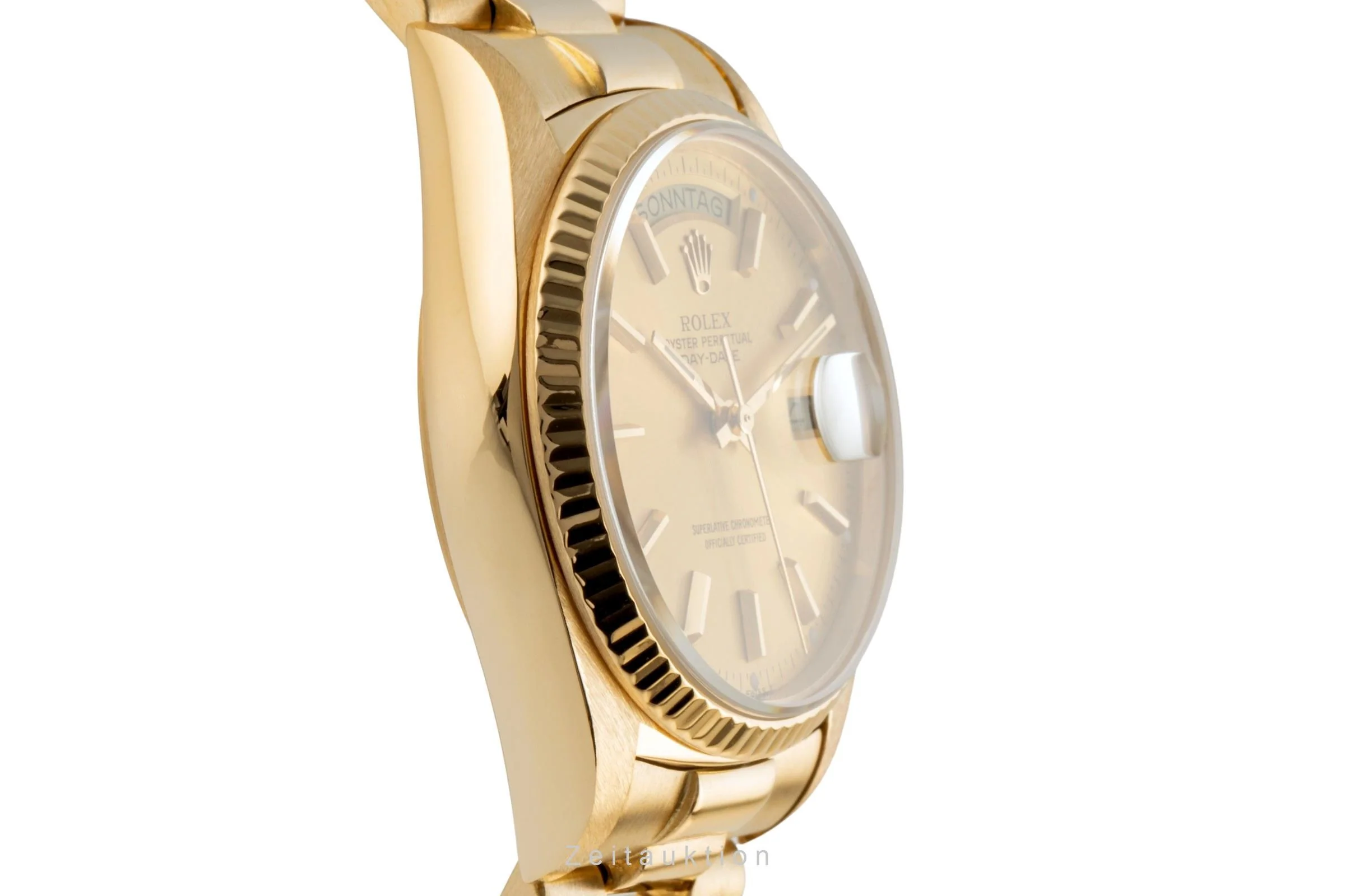 Rolex Day-Date 18 ct gold automatic men's watch 18038 LP: 34400EUR  [2401645] - Image 7