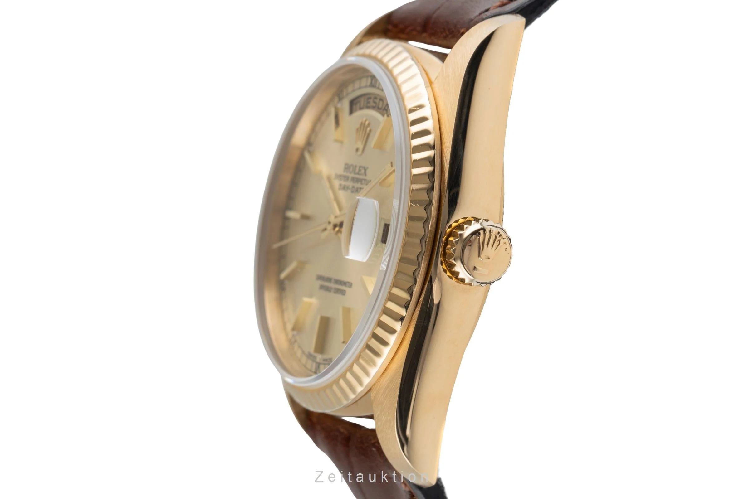 Rolex Day-Date 18 ct gold automatic men's watch 18038  [2502511] - Image 7