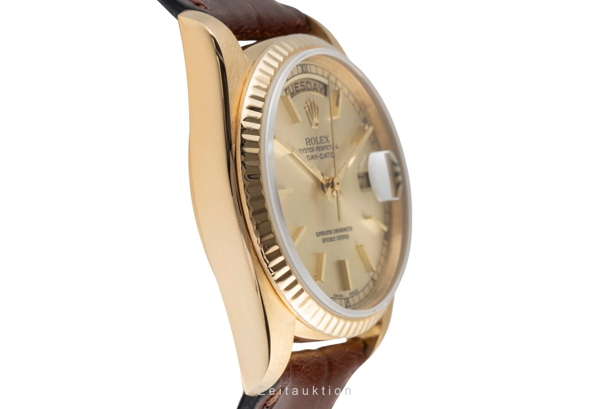 Rolex Day-Date 18 ct gold automatic men's watch 18038  [2502511] - Image 8