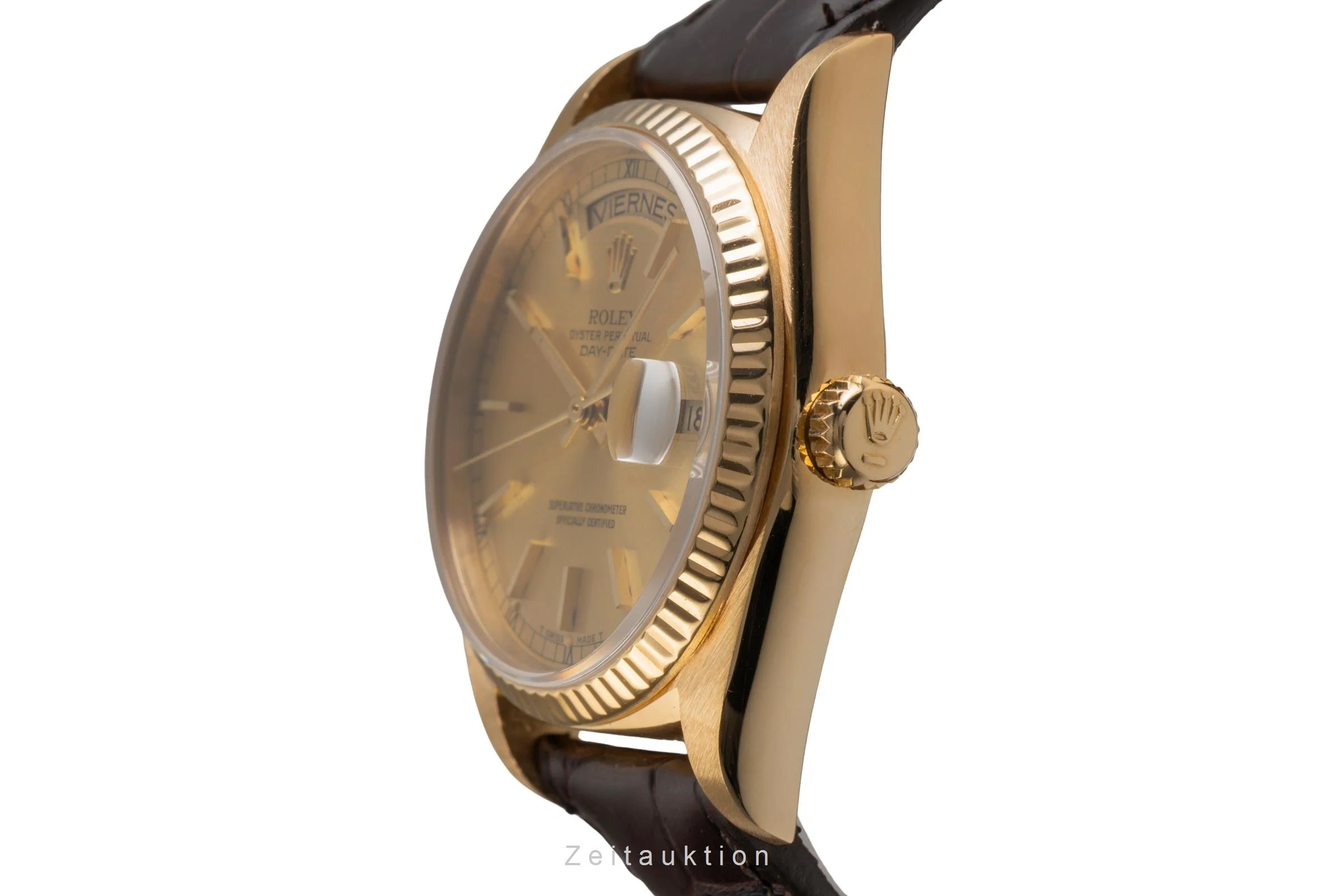 Rolex Day-Date 18 ct gold automatic men's watch 18038  [2503881] - Image 7