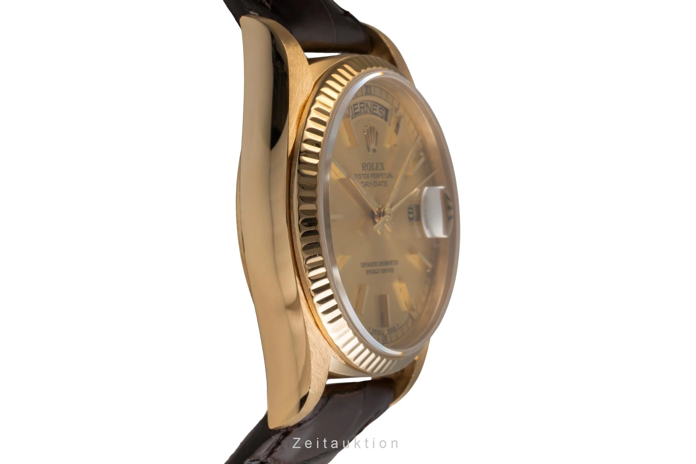 Rolex Day-Date 18 ct gold automatic men's watch 18038  [2503881] - Image 8