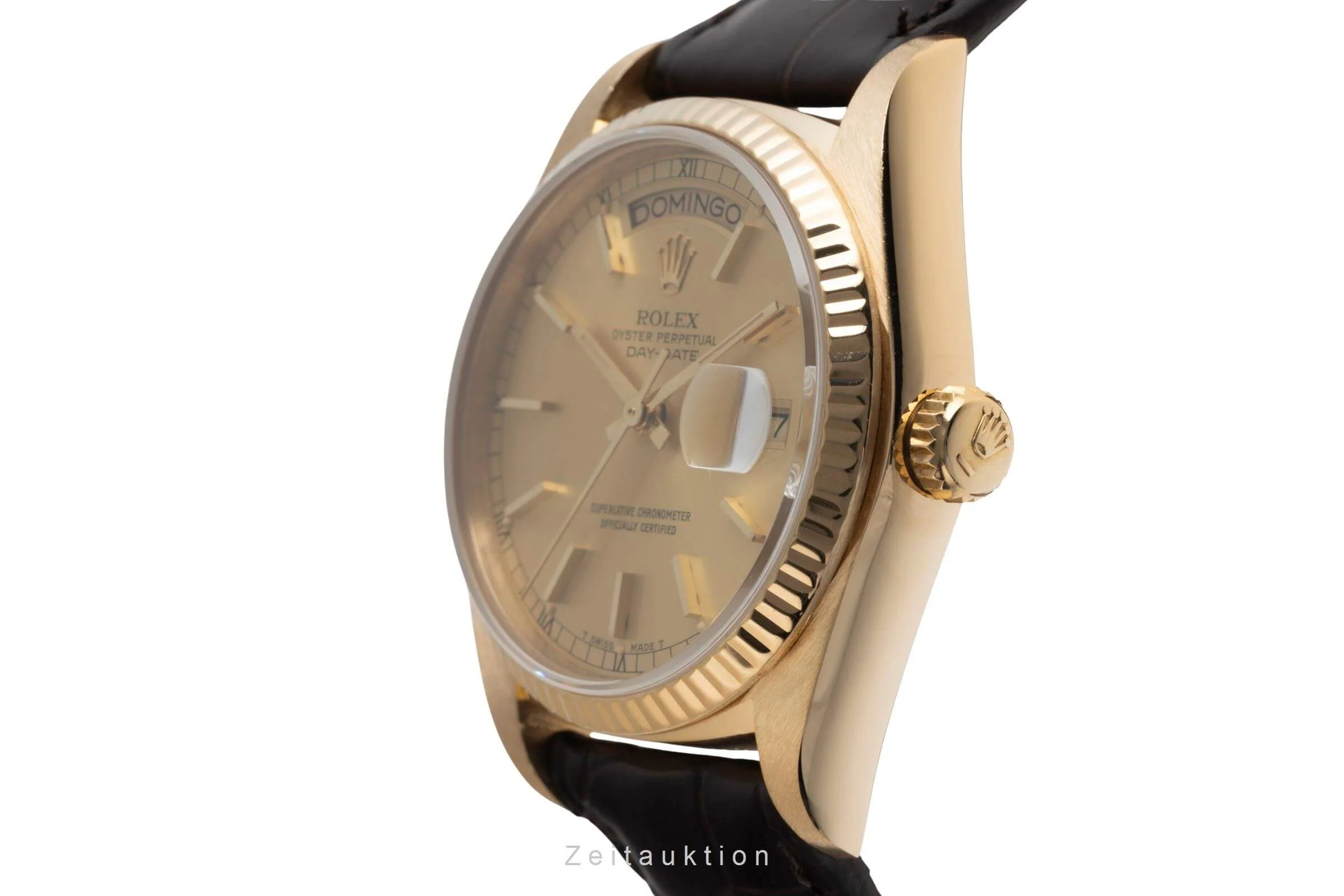 Rolex Day-Date 18 ct gold automatic men's watch 18038 Vintage  [2501534] - Image 7