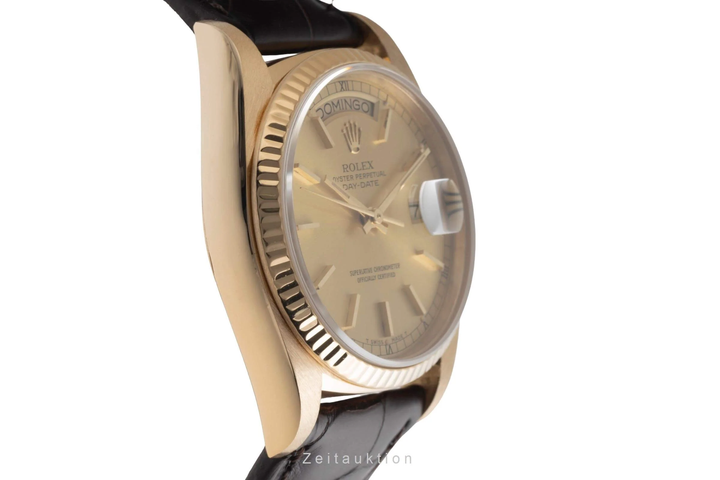 Rolex Day-Date 18 ct gold automatic men's watch 18038 Vintage  [2501534] - Image 8