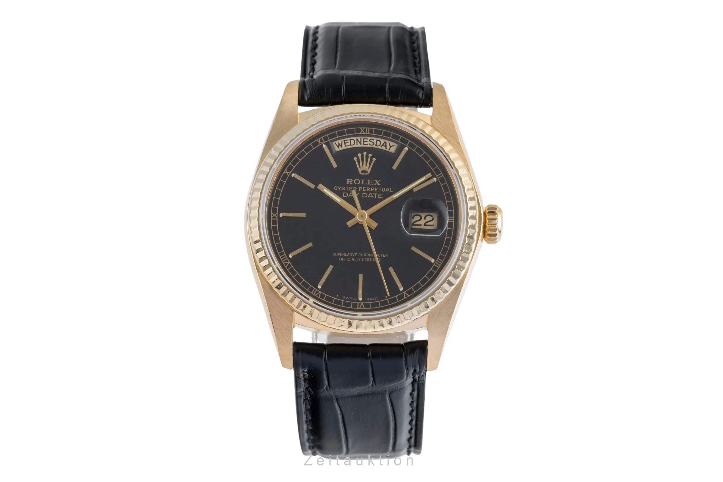 Rolex Day-Date 18 ct gold automatic men's watch 18038 Vintage  [2501960] - Image 5
