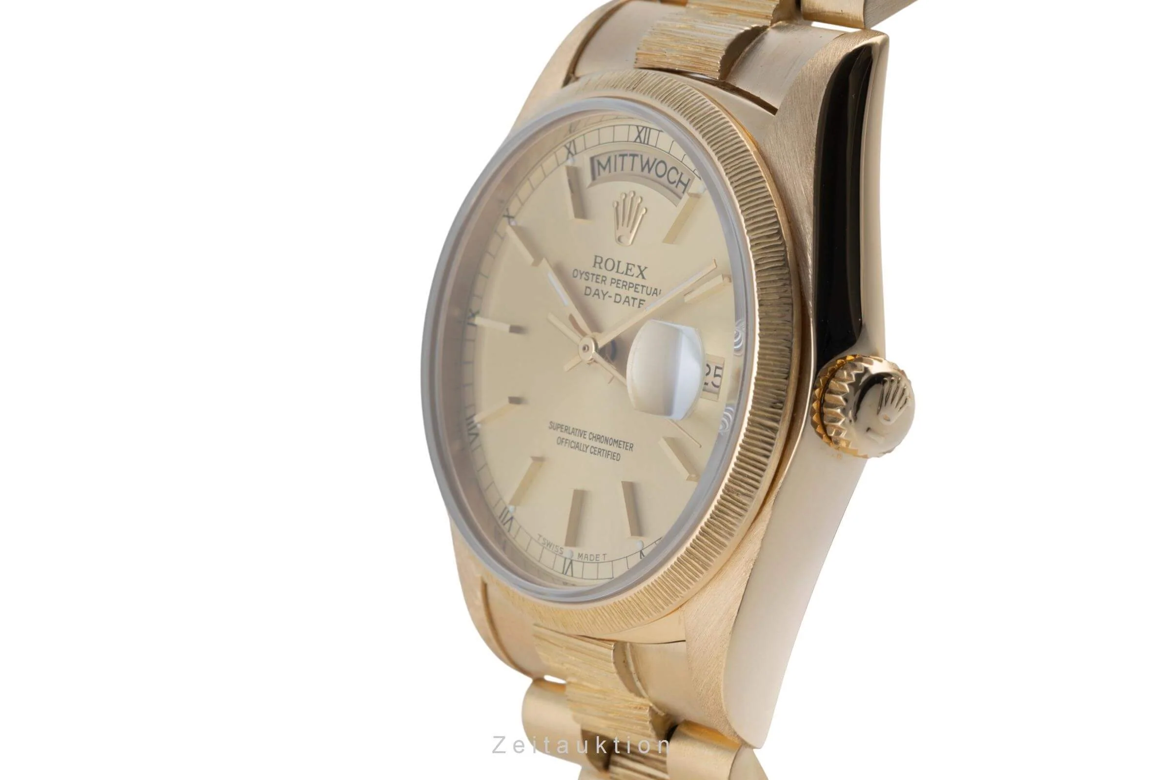 Rolex Day-Date 18 ct gold automatic men's watch 18078  [2404138] - Image 6