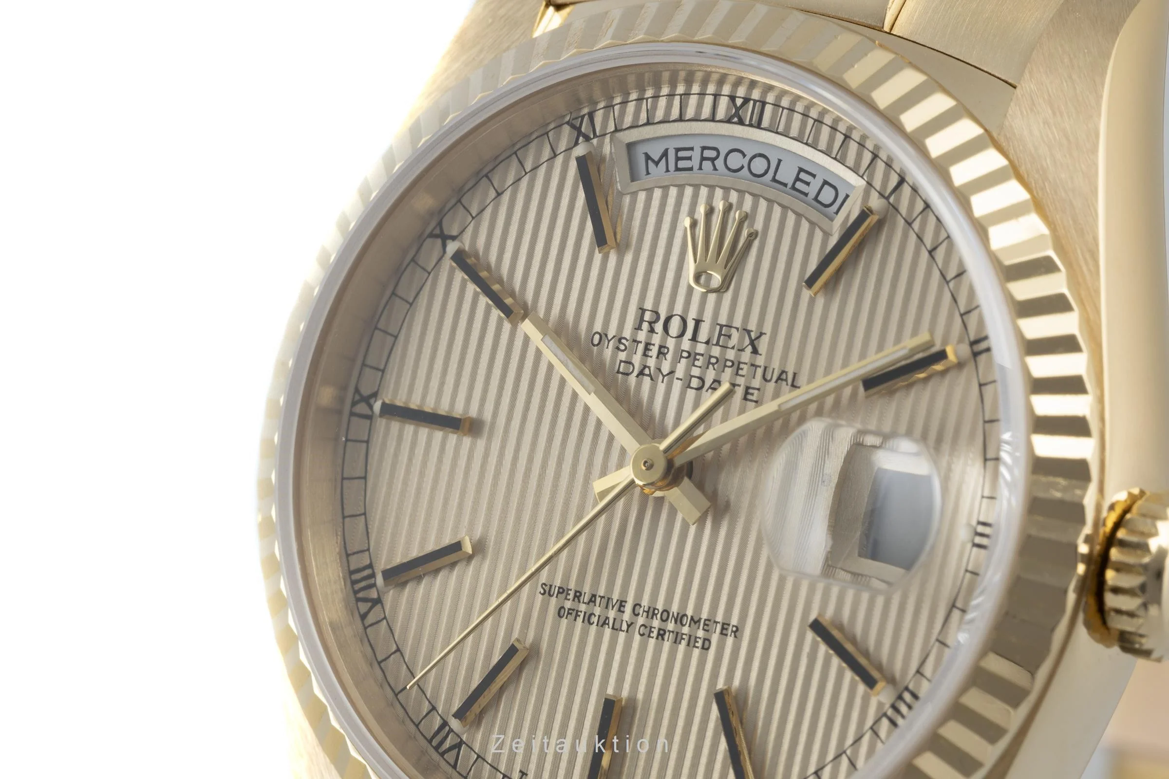 Rolex Day-Date 18 ct gold automatic men's watch 18238  [2203360] - Image 11