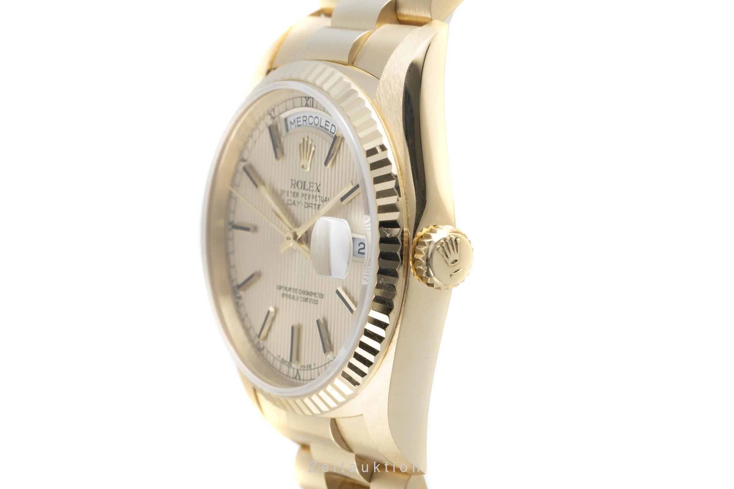 Rolex Day-Date 18 ct gold automatic men's watch 18238  [2203360] - Image 6