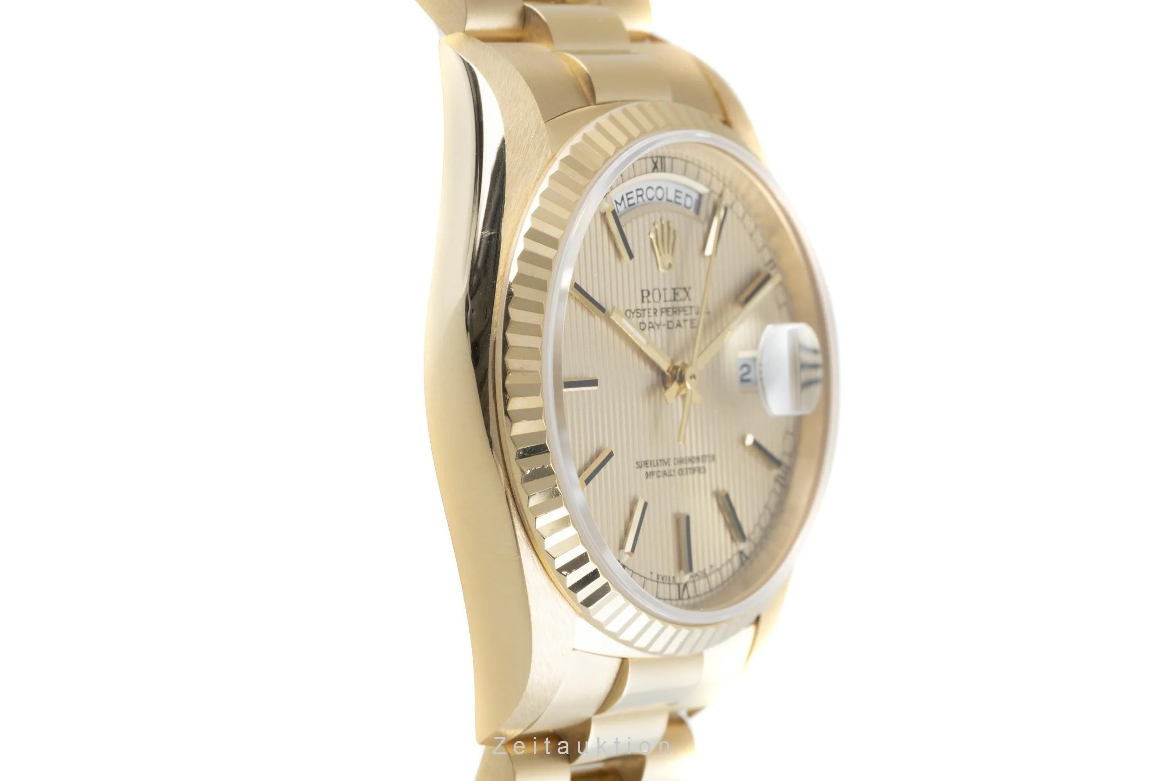 Rolex Day-Date 18 ct gold automatic men's watch 18238  [2203360] - Image 7