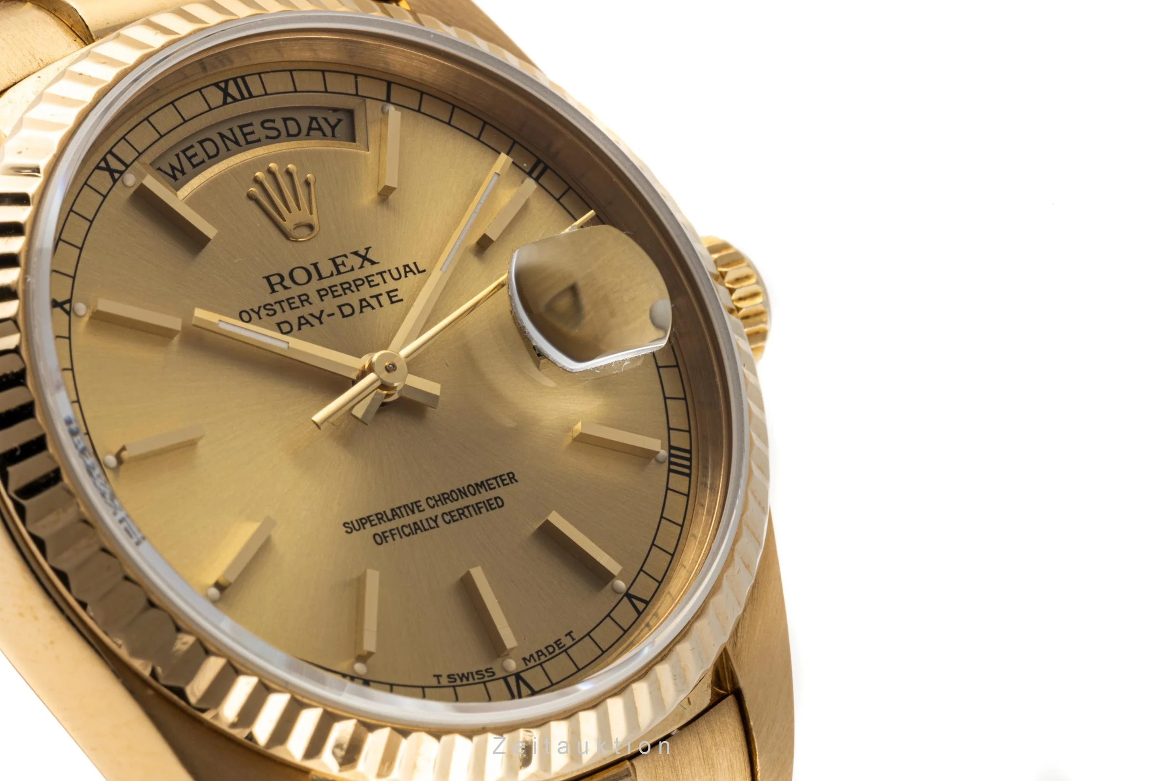 Rolex Day-Date 18 ct gold automatic men's watch 18238 LP: 34400EUR  [2304622] - Image 13