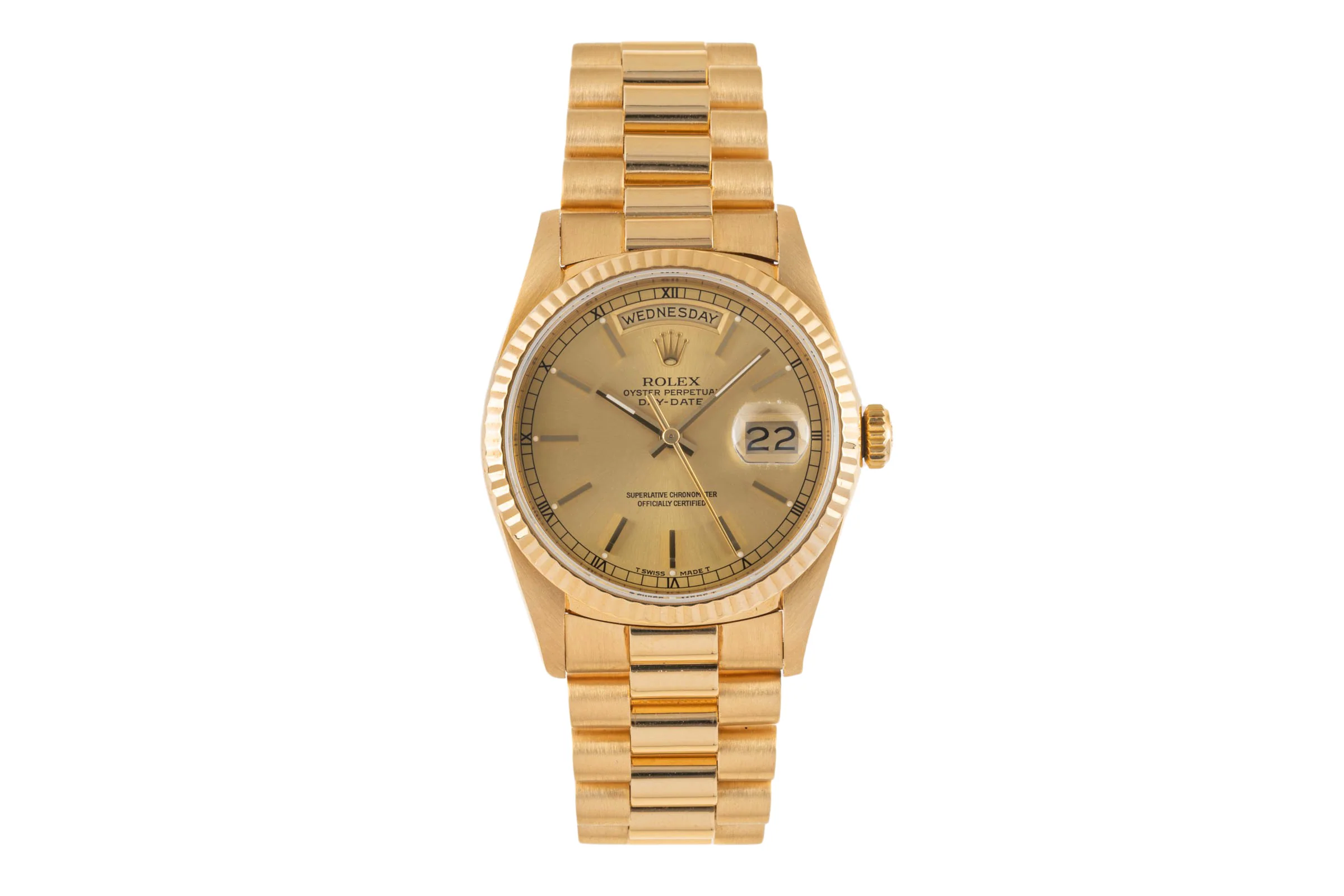 Rolex Day-Date 18 ct gold automatic men's watch 18238 LP: 34400EUR  [2304622] - Image 4