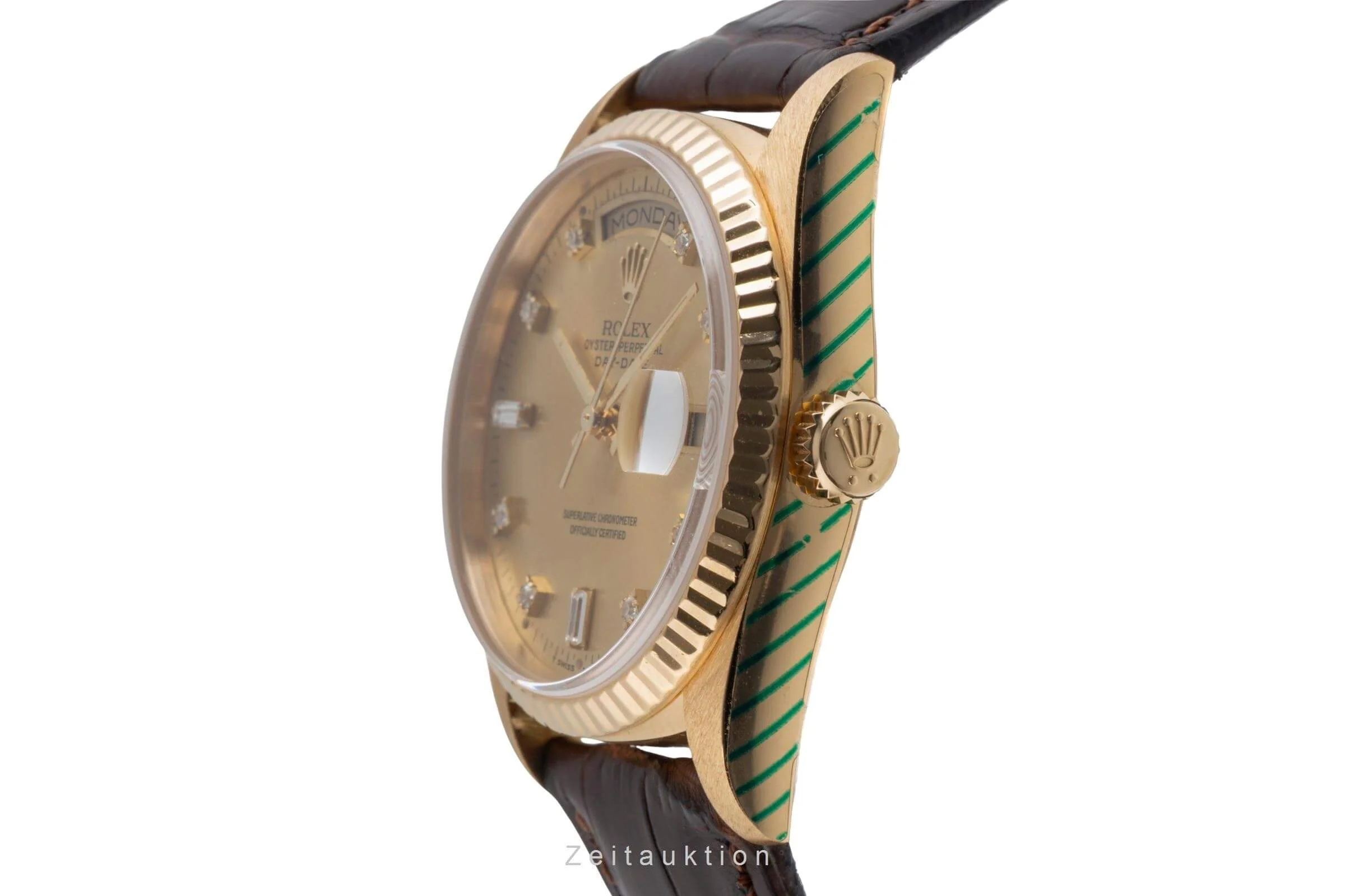 Rolex Day-Date 18 ct gold automatic men's watch 18238  [2502548] - Image 7