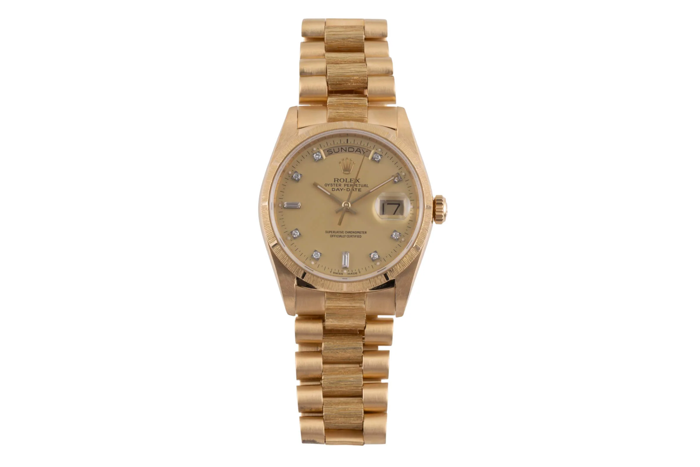 Rolex Day-Date 18 ct gold automatic men's watch 18248  [2405555] - Image 4