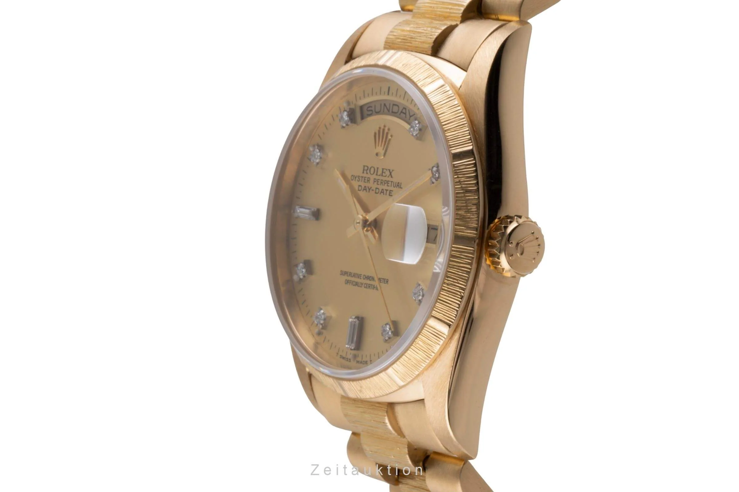 Rolex Day-Date 18 ct gold automatic men's watch 18248  [2405555] - Image 6