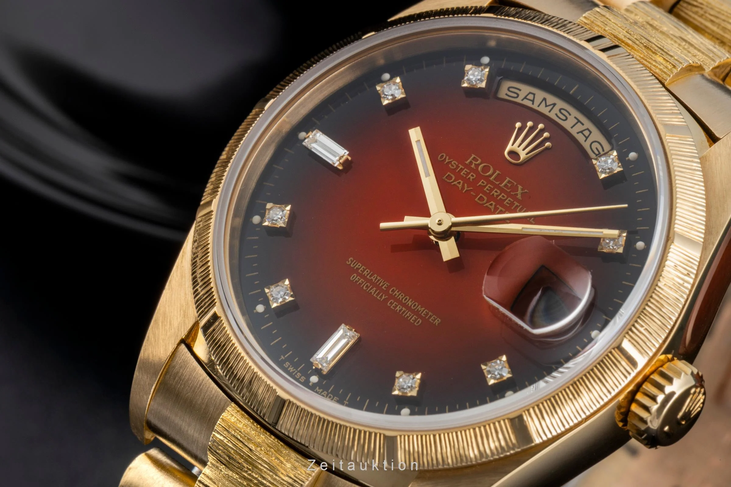 Rolex Day-Date 18 ct gold automatic men's watch 18248  [2506194] - Image 15