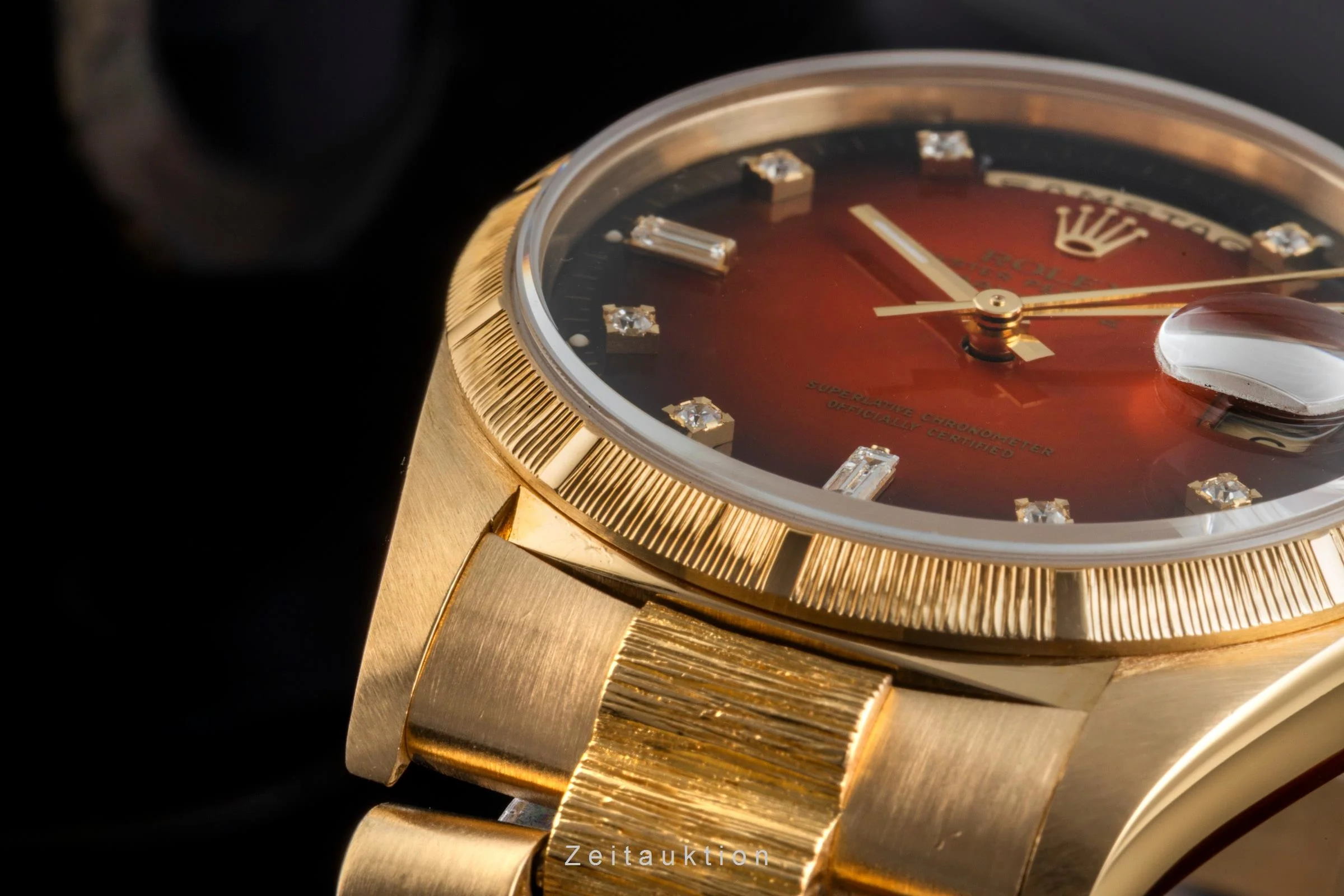 Rolex Day-Date 18 ct gold automatic men's watch 18248  [2506194] - Image 16