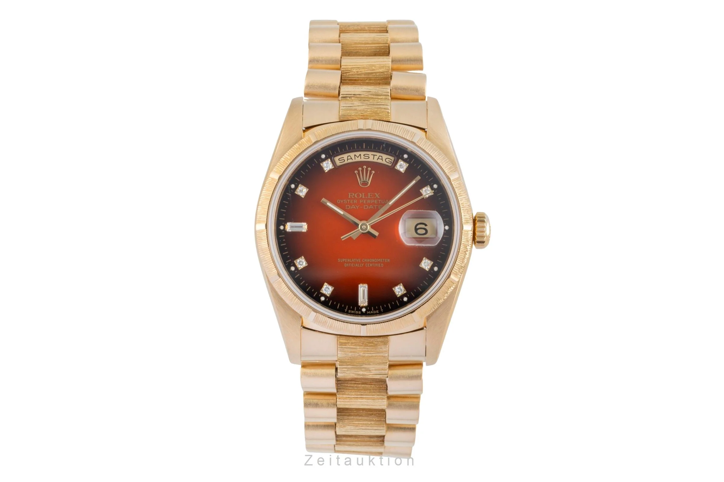Rolex Day-Date 18 ct gold automatic men's watch 18248  [2506194] - Image 5