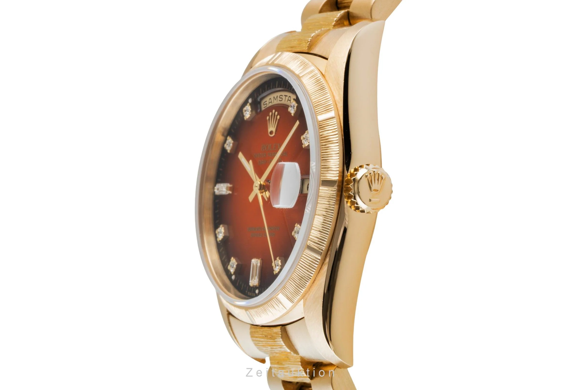 Rolex Day-Date 18 ct gold automatic men's watch 18248  [2506194] - Image 7
