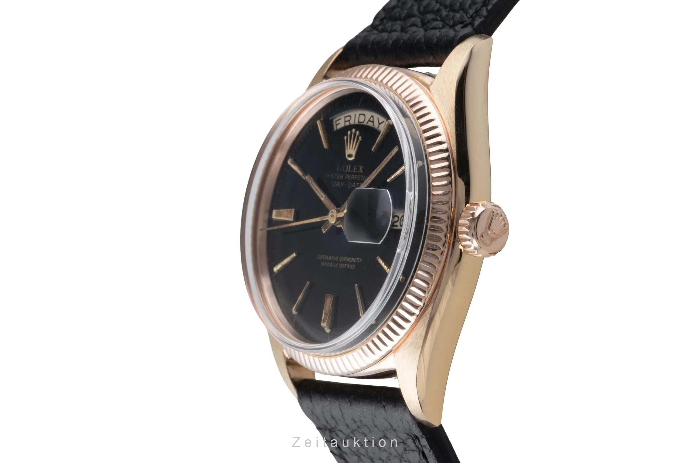 Rolex Day-Date 18 ct gold automatic men's watch 6611B Vintage  [2506820] - Image 7