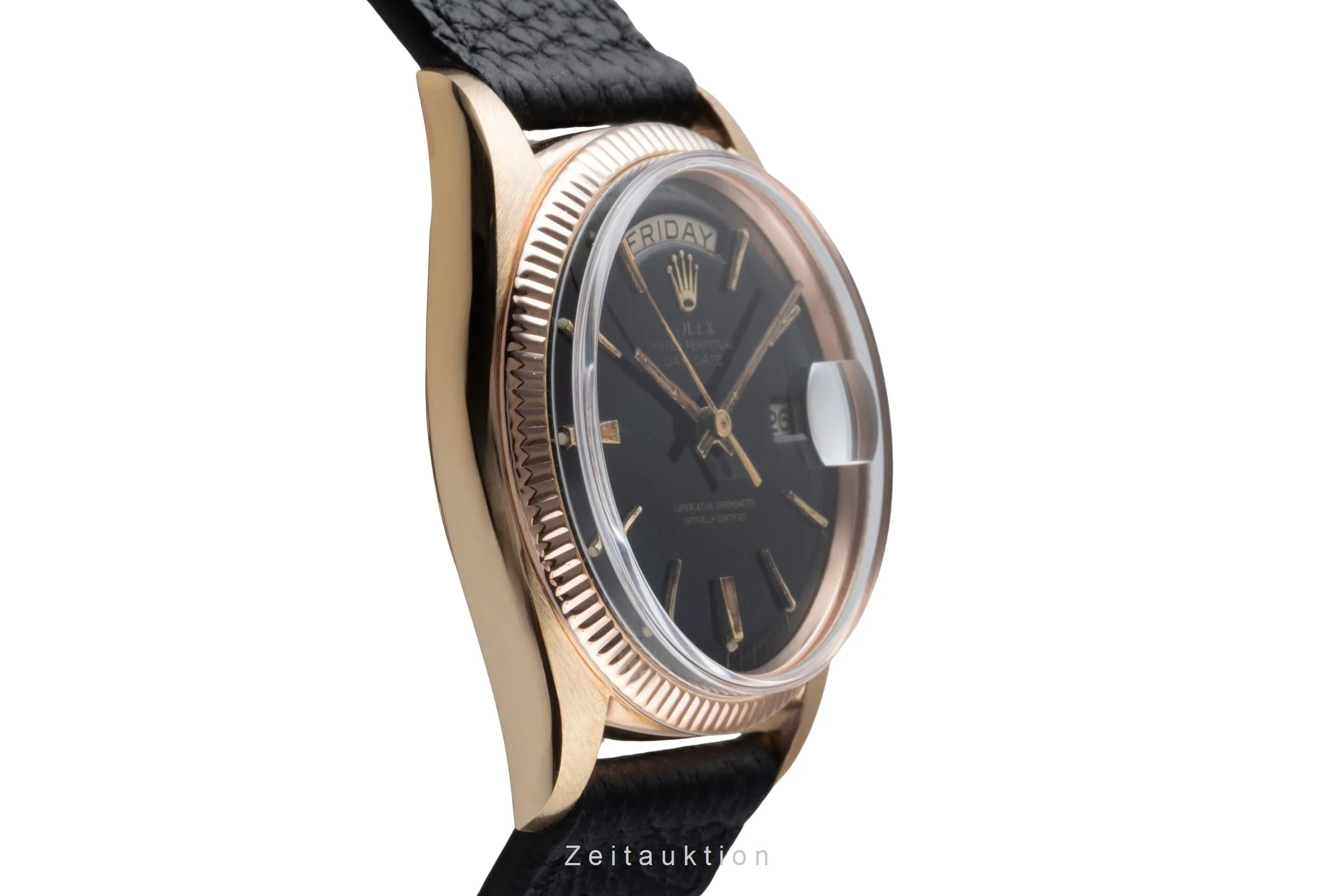 Rolex Day-Date 18 ct gold automatic men's watch 6611B Vintage  [2506820] - Image 8