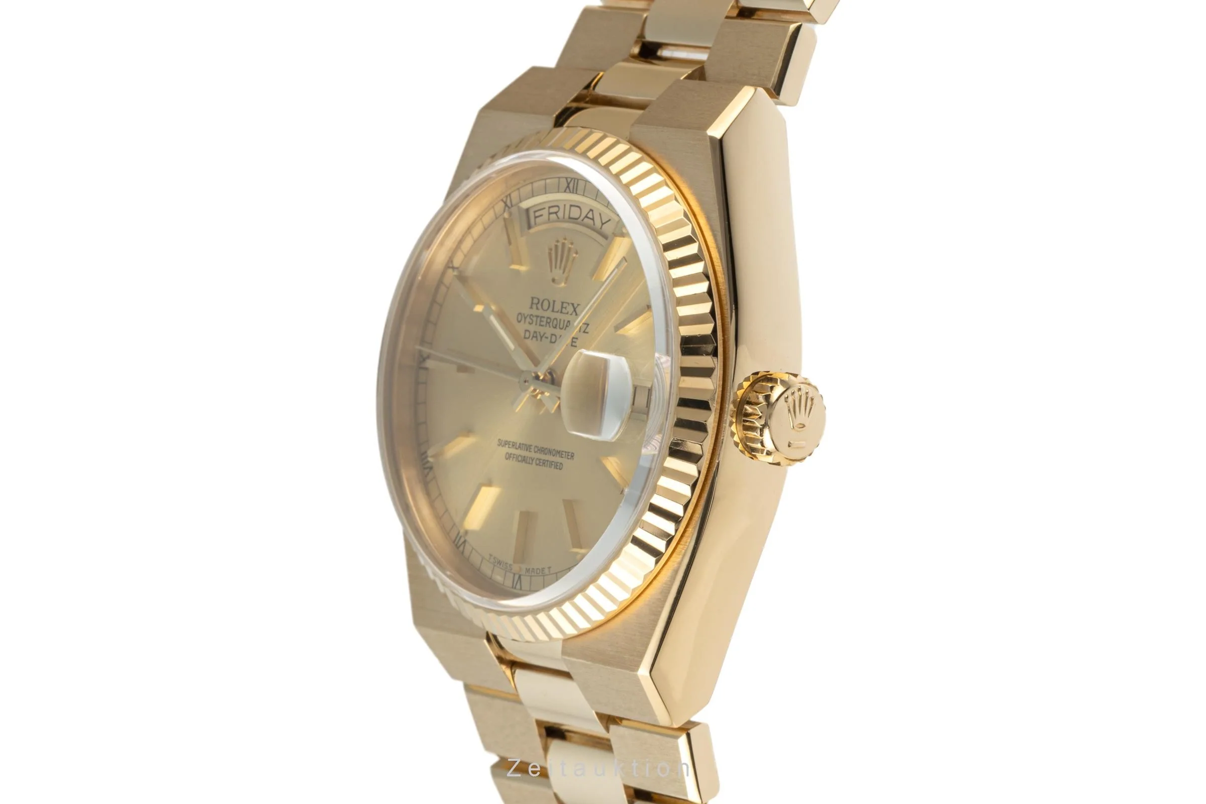 Rolex Day-Date 18 ct gold quartz men's watch 19018 LP: 34400EUR  [2207623] - Image 6