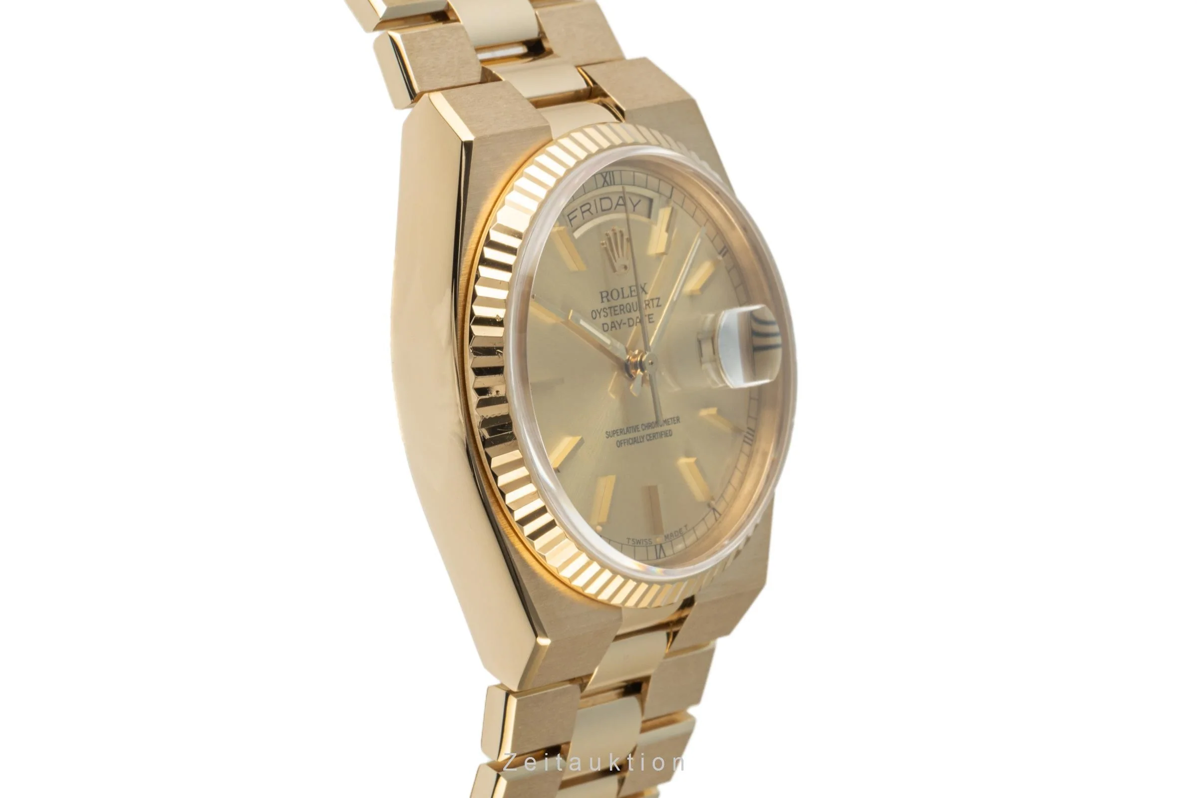 Rolex Day-Date 18 ct gold quartz men's watch 19018 LP: 34400EUR  [2207623] - Image 7