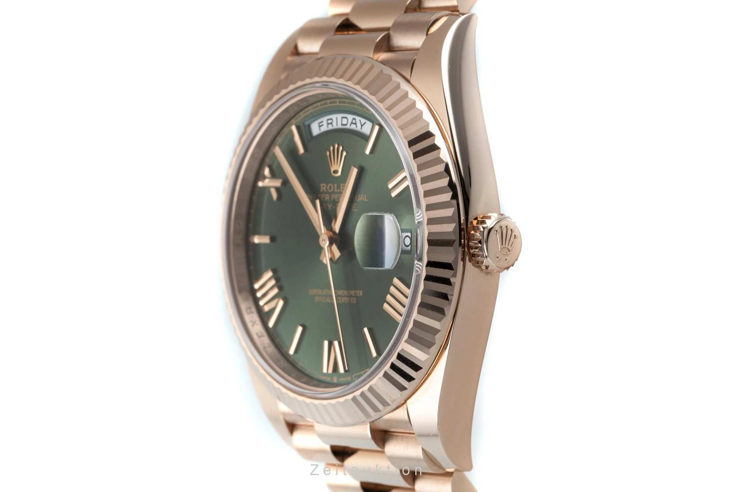 Rolex Day-Date 18 ct red gold automatic men's watch 228235  [2204127] - Image 6