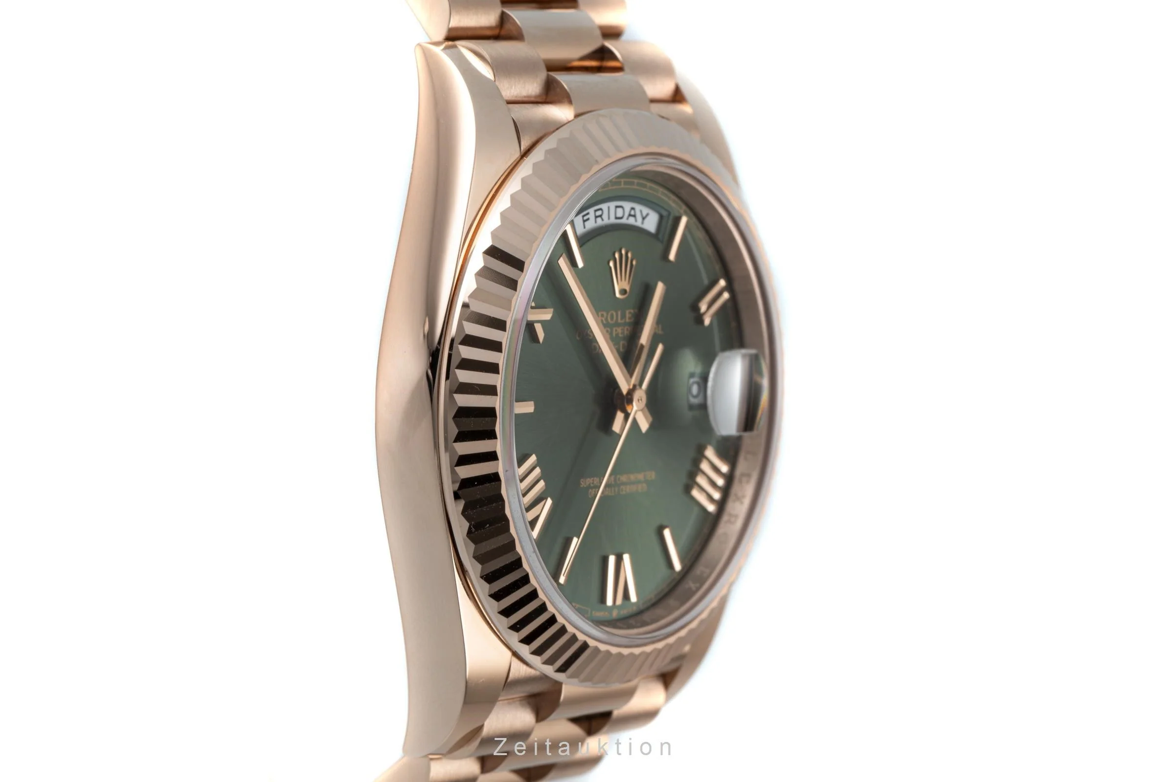 Rolex Day-Date 18 ct red gold automatic men's watch 228235  [2204127] - Image 7