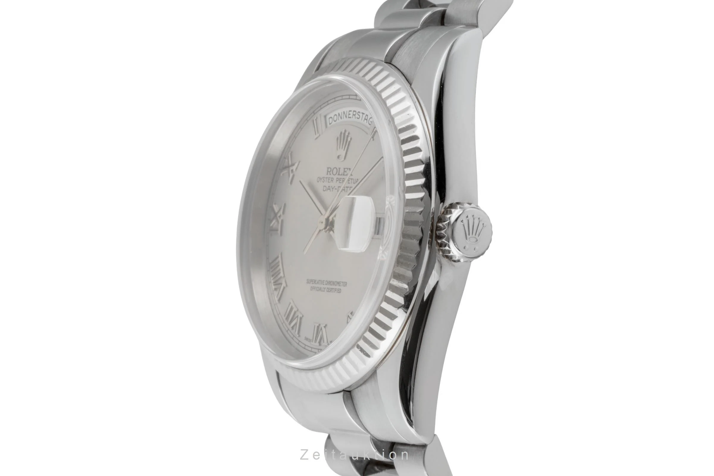 Rolex Day-Date 18 ct white gold automatic men's watch 118239  [2601021] - Image 7