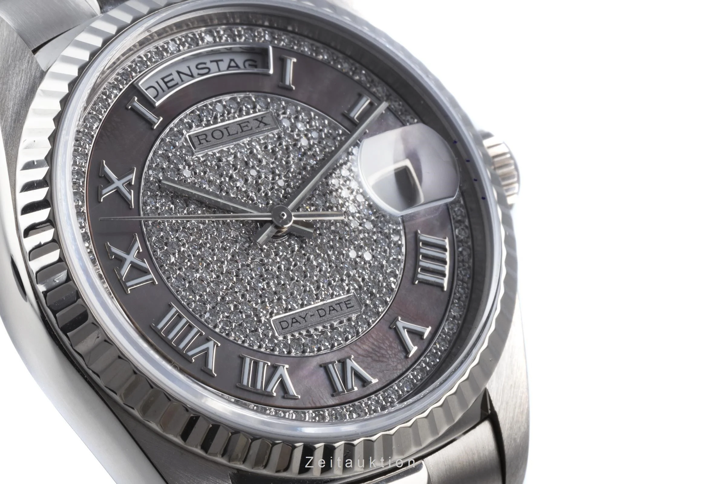 Rolex Day-Date 18 ct white gold automatic men's watch 18239  [2200933] - Image 13